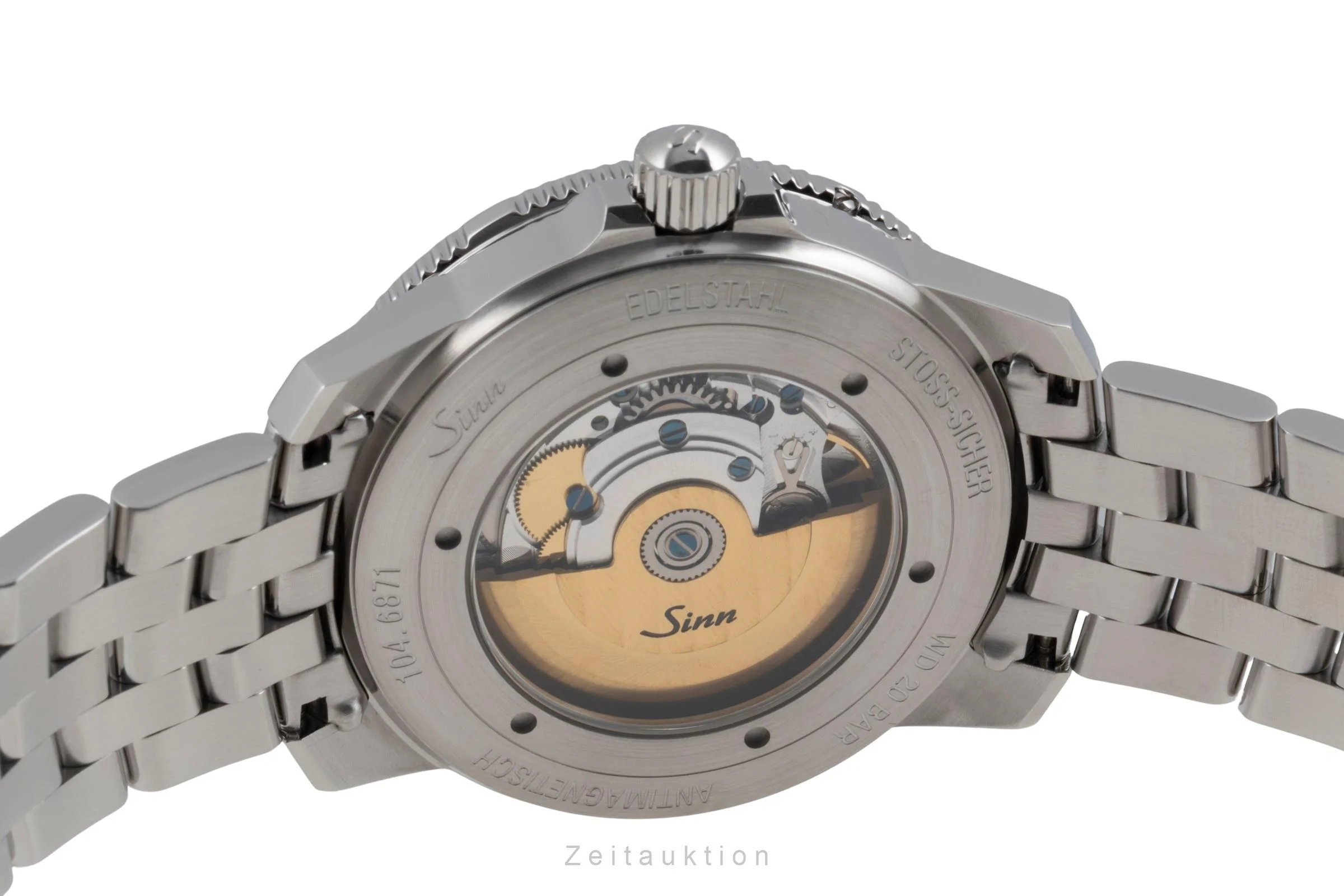 Sinn 104ST steel automatic men's watch 104.010 LP: 1790EUR  [2507155] - Image 12