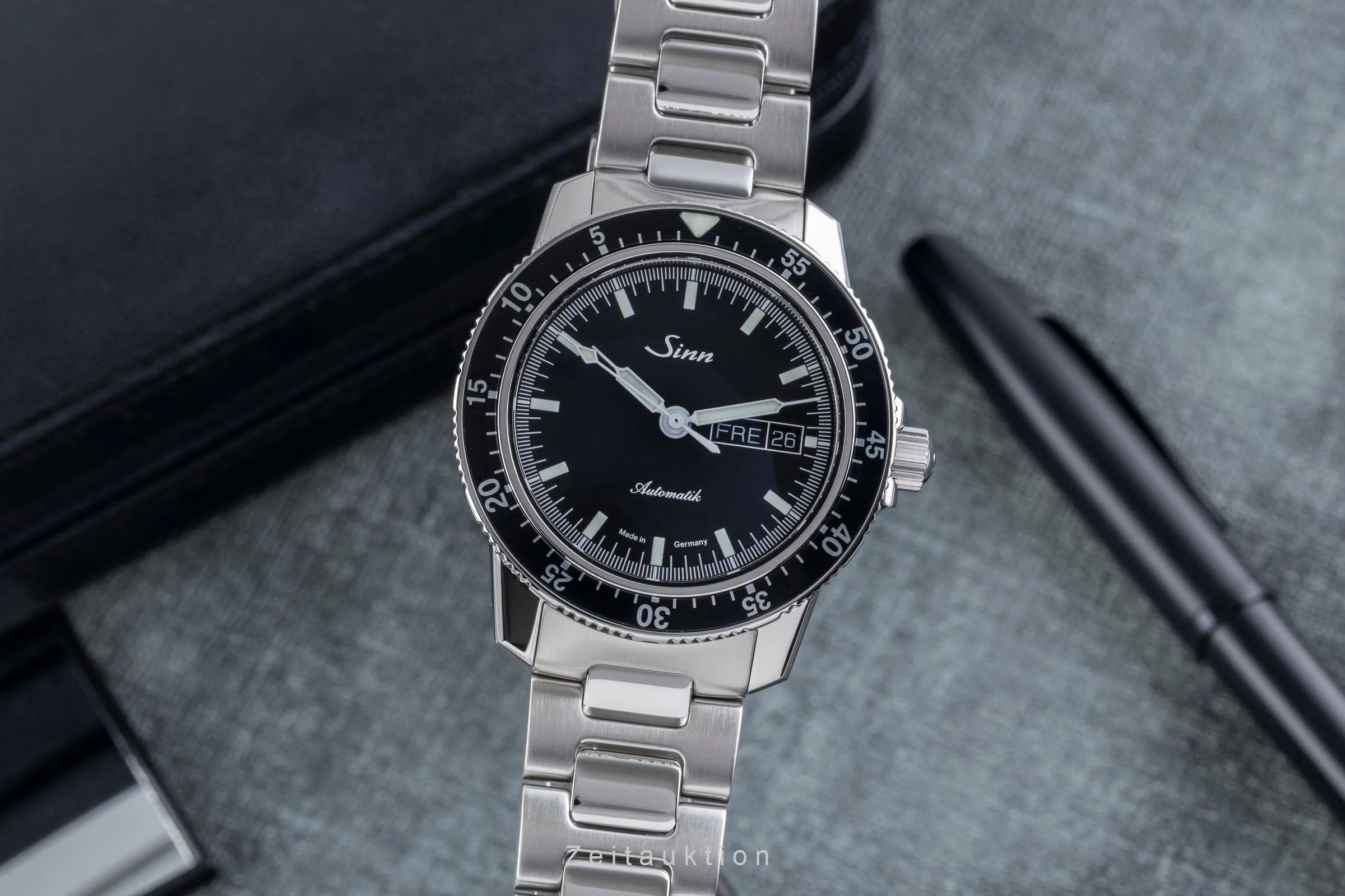 Sinn 104ST steel automatic men's watch 104 St Sa I  [2506743] - Image 2