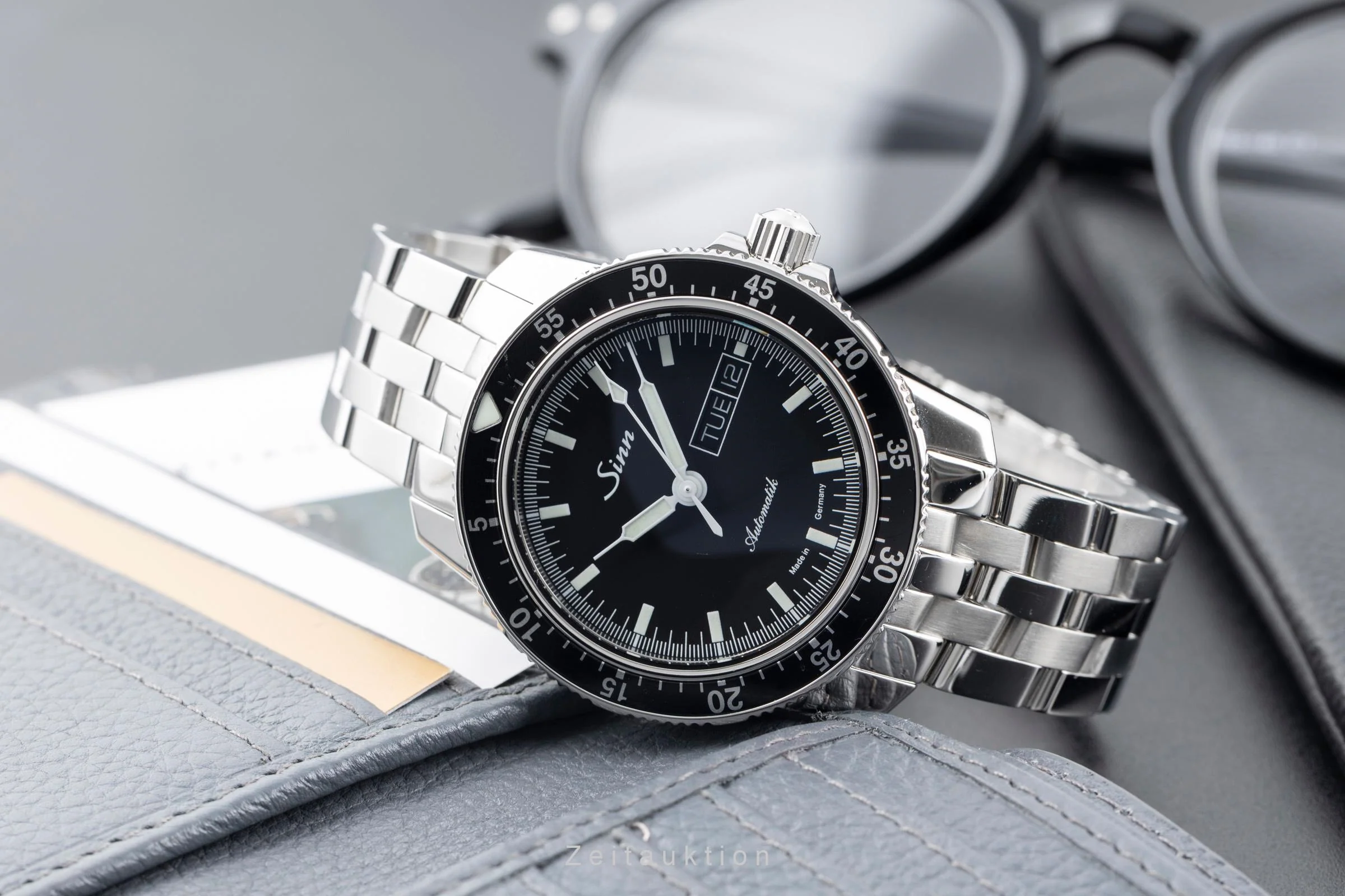 Sinn 104ST steel automatic men's watch 104 St Sa I LP: 0EUR  [2601145] - Image 3
