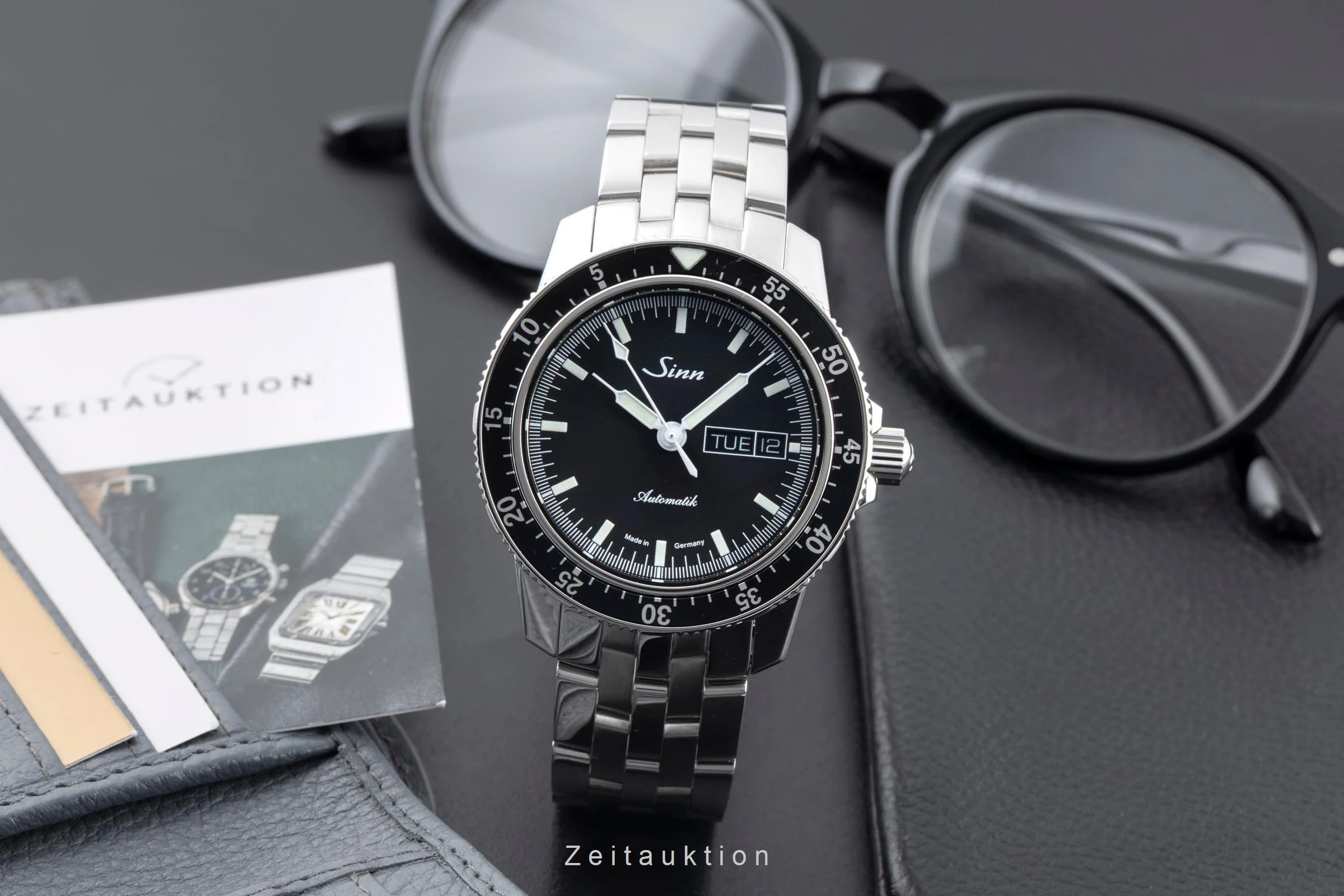 Sinn 104ST steel automatic men's watch 104 St Sa I LP: 0EUR  [2601145] - Image 4