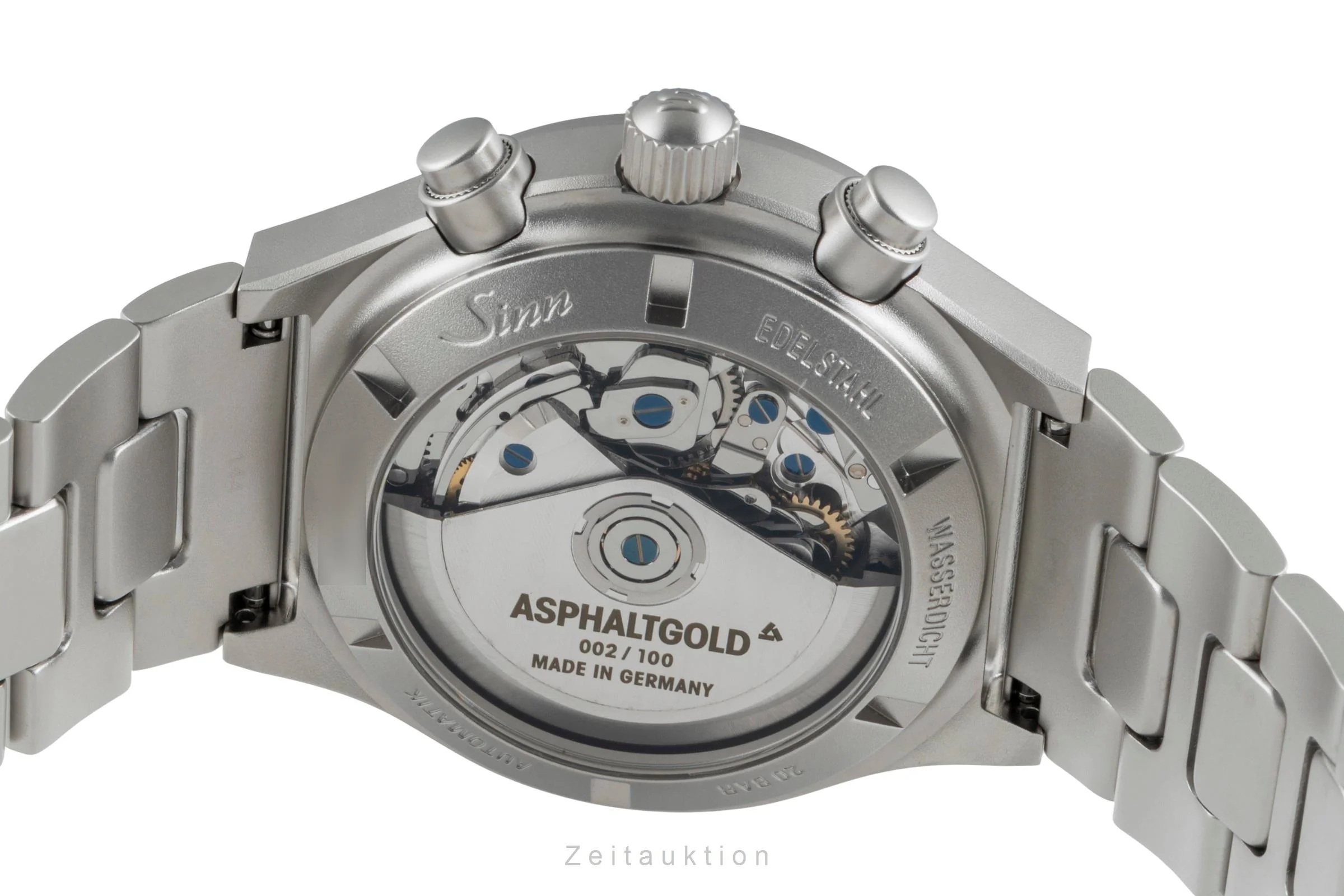 Sinn 144 chronograph steel automatic men's watch 144.0621 Limited  [2505539] - Image 11