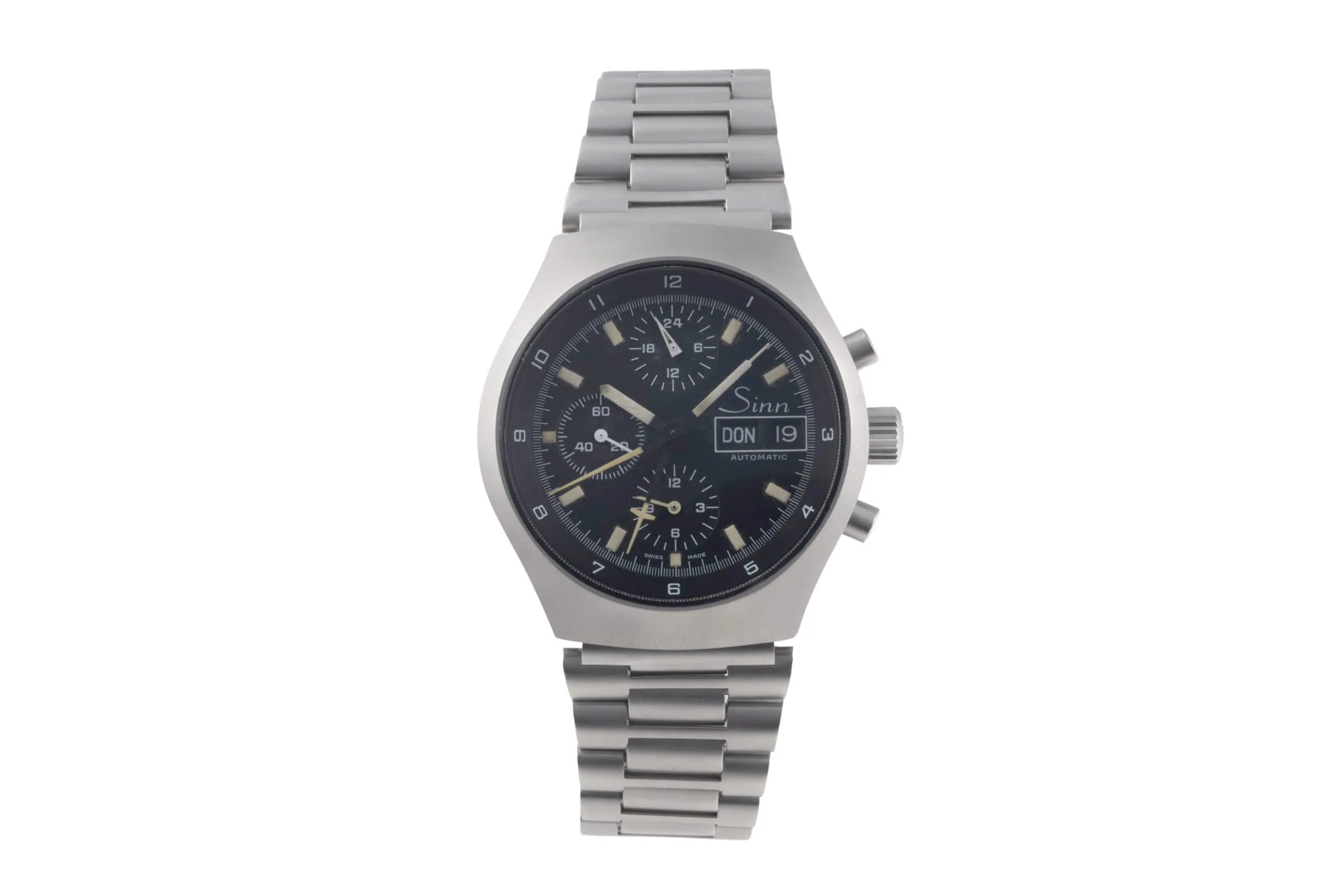 Sinn 157 chronograph steel automatic men's watch 157 Vintage  [2500017] - Image 5