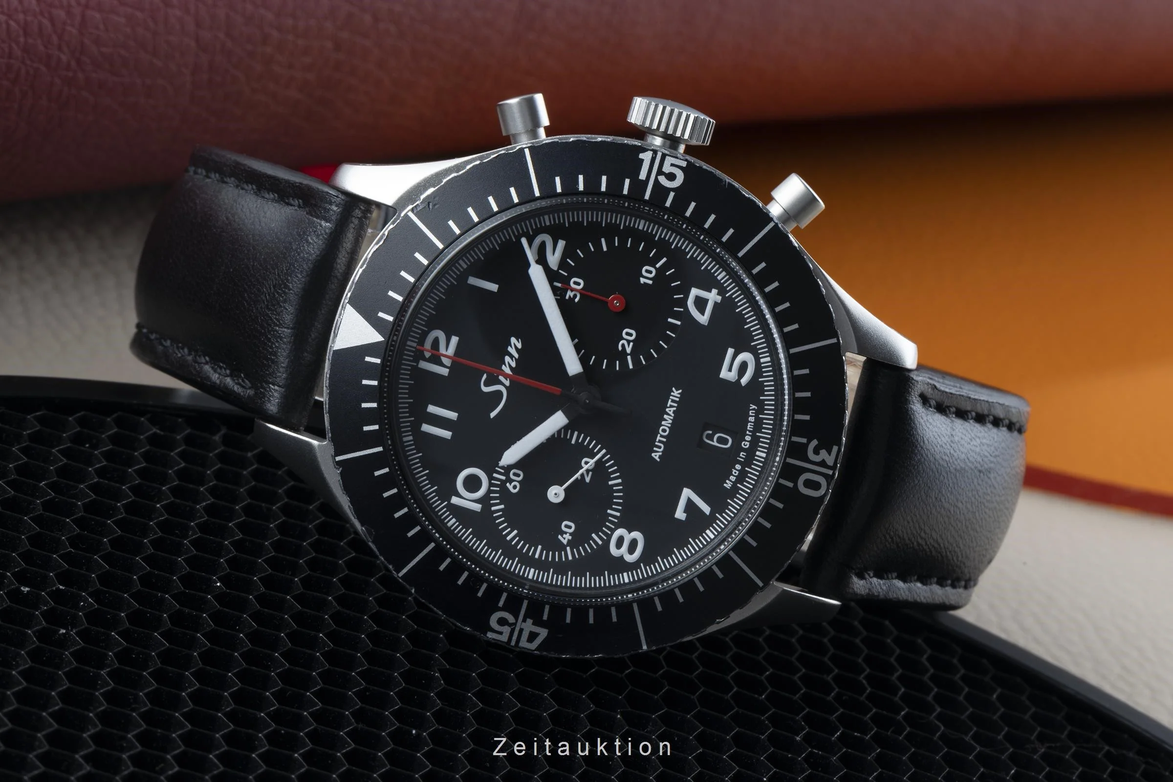 Sinn 158 chronograph steel automatic men's watch 158.010 Limited  [2204977] - Image 2
