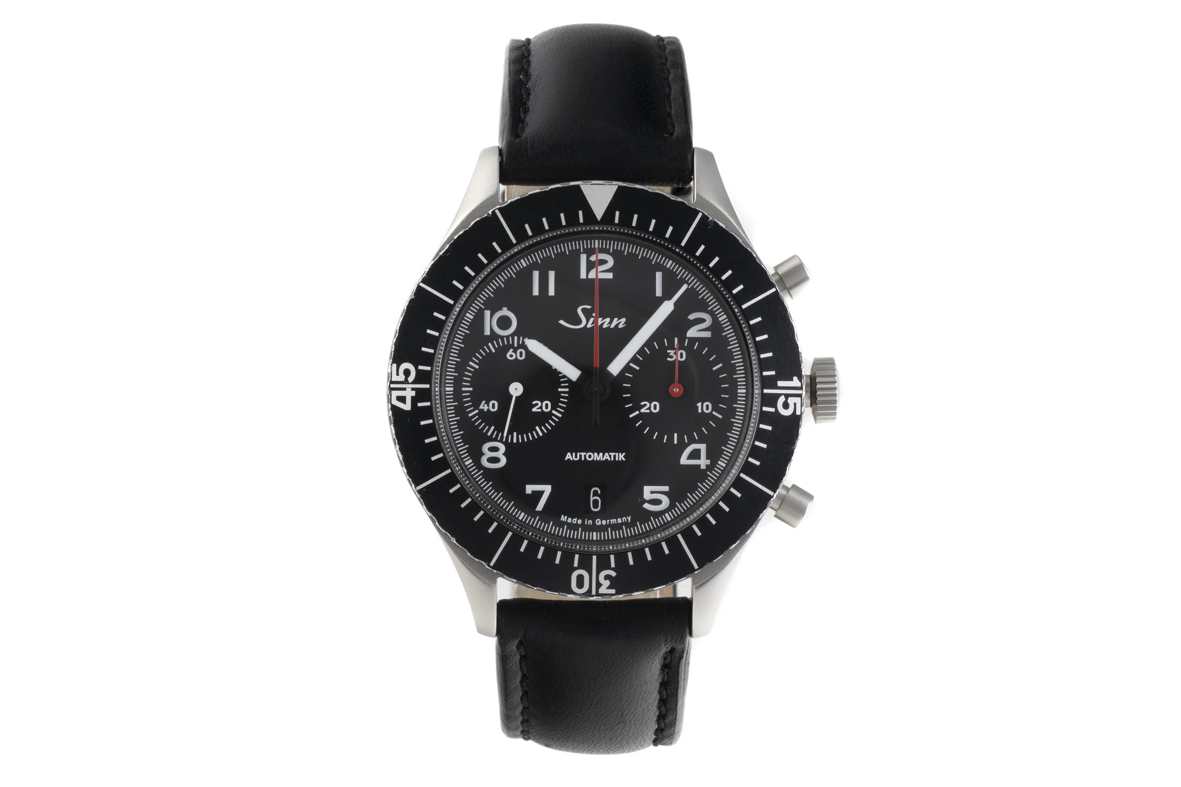 Sinn 158 chronograph steel automatic men's watch 158.010 Limited  [2204977] - Image 4