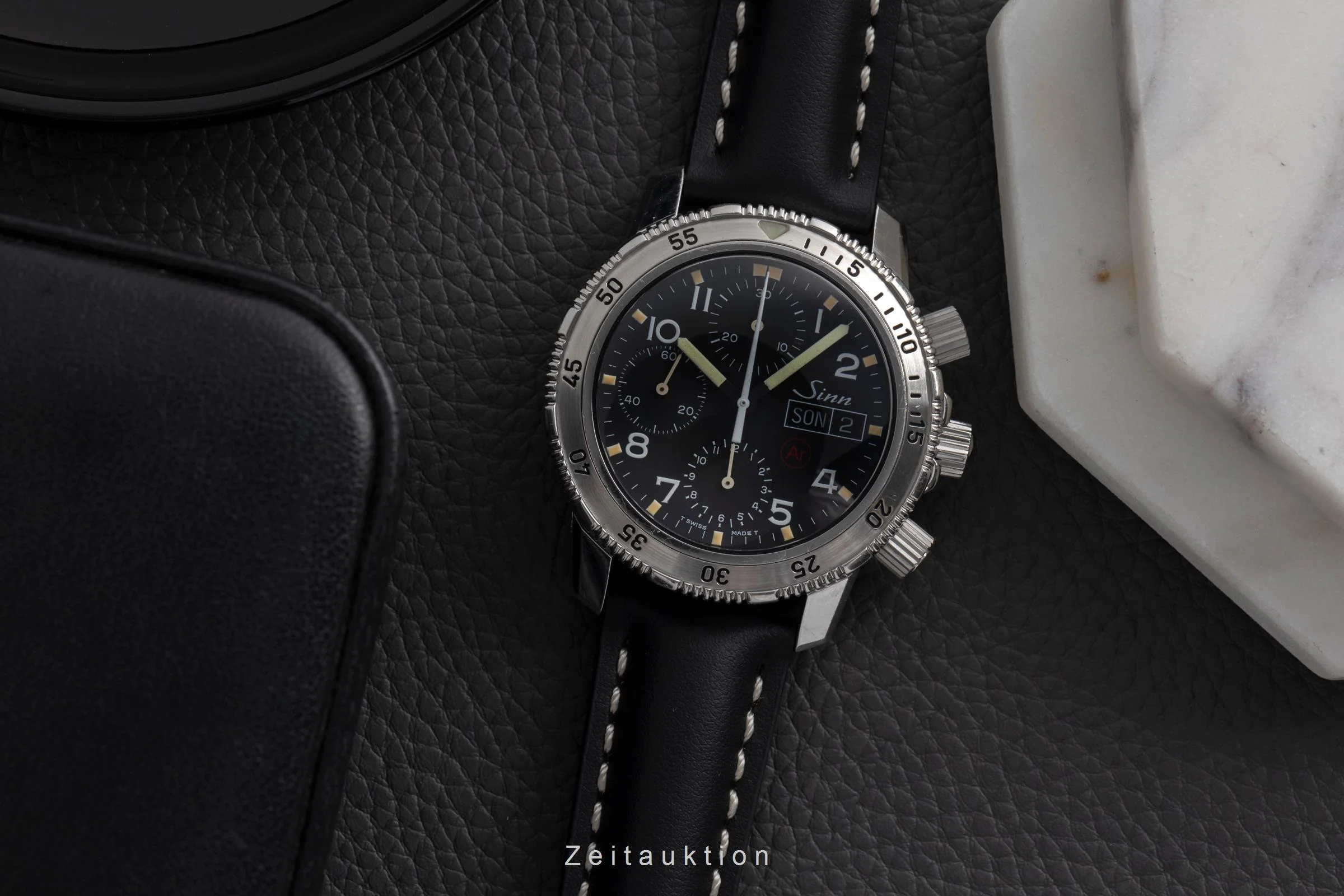 Sinn 203 chronograph steel automatic men's watch 203 St Ar LP: 3800EUR  [2502725] - Image 4