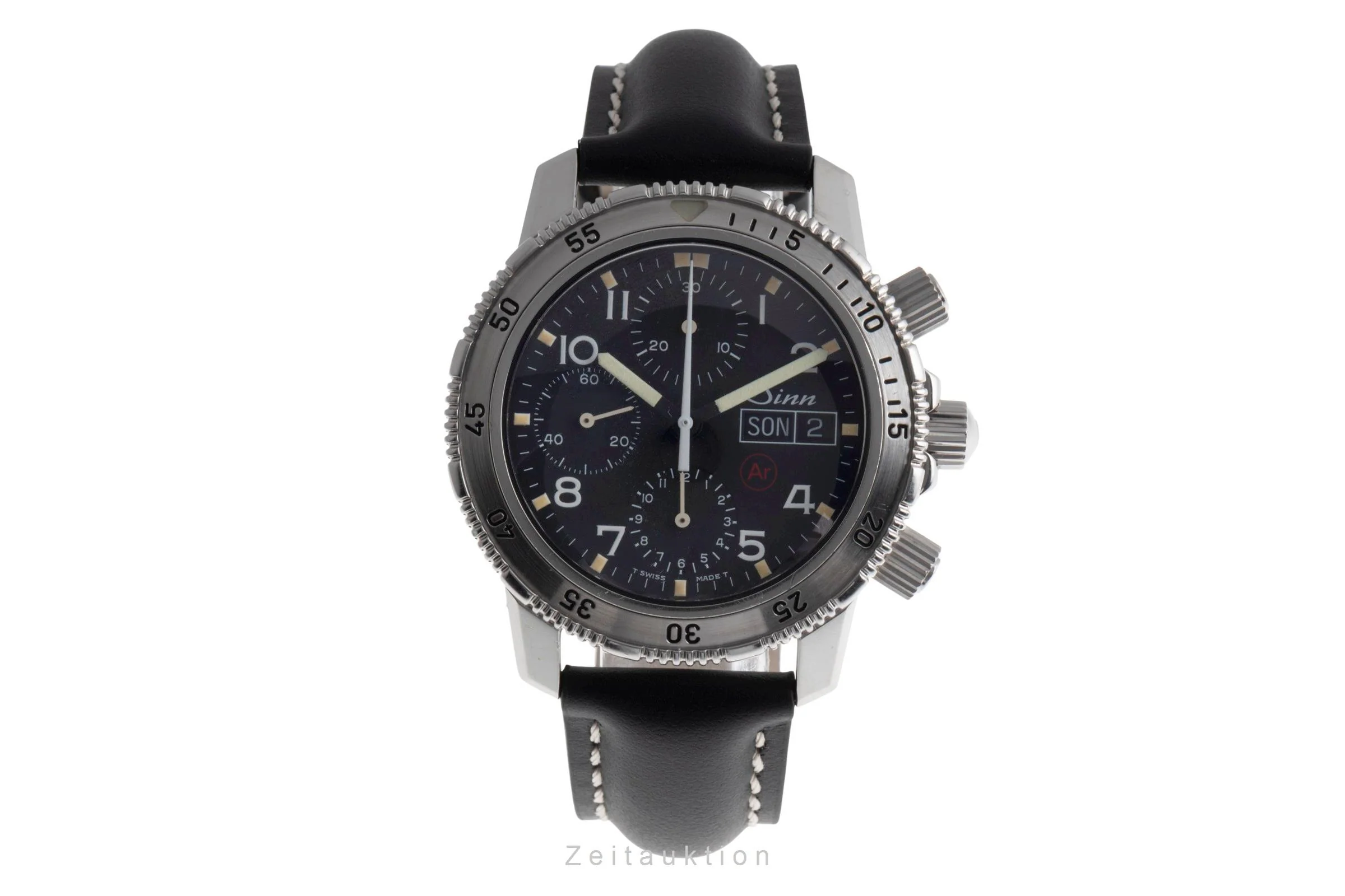 Sinn 203 chronograph steel automatic men's watch 203 St Ar LP: 3800EUR  [2502725] - Image 5