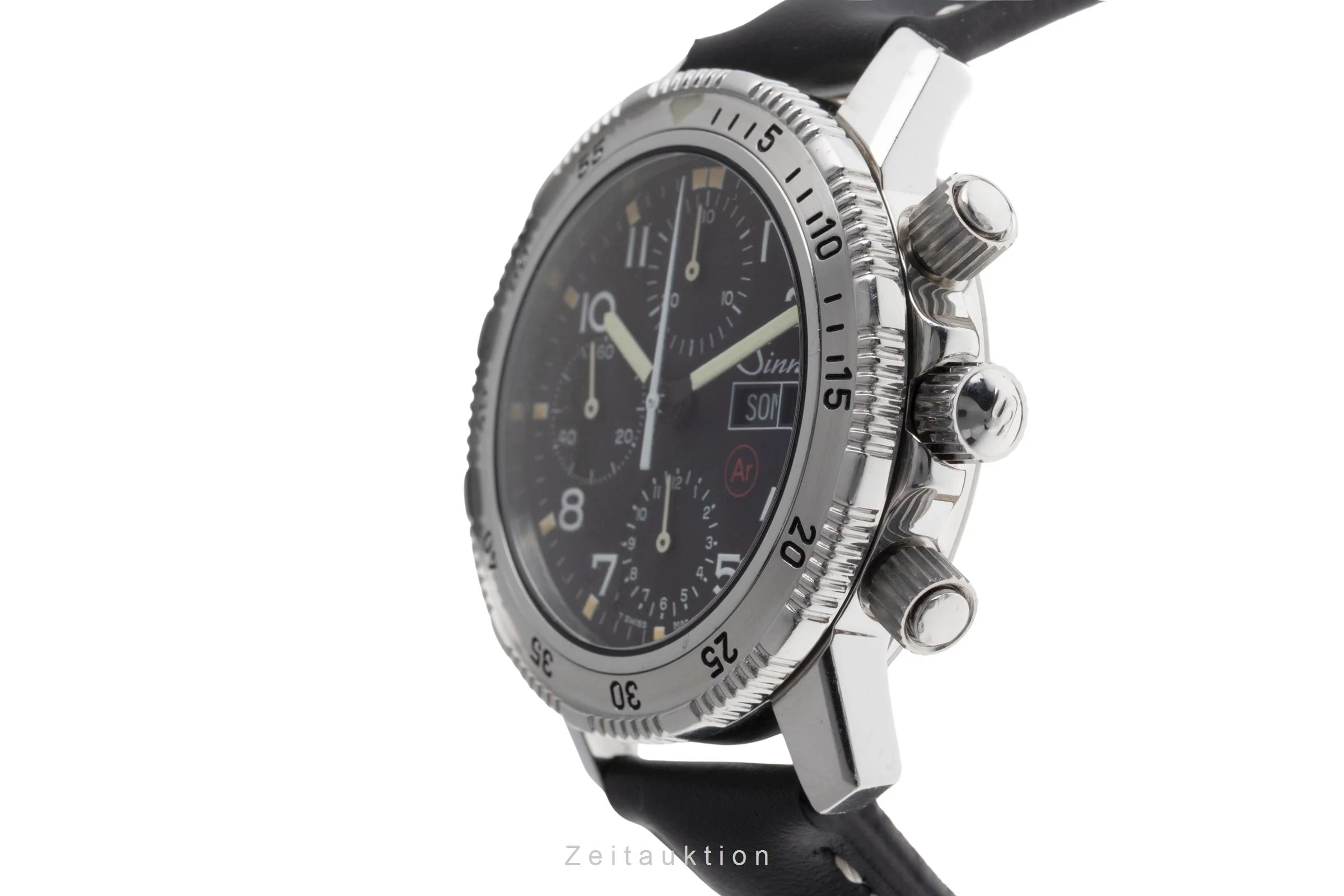 Sinn 203 chronograph steel automatic men's watch 203 St Ar LP: 3800EUR  [2502725] - Image 7