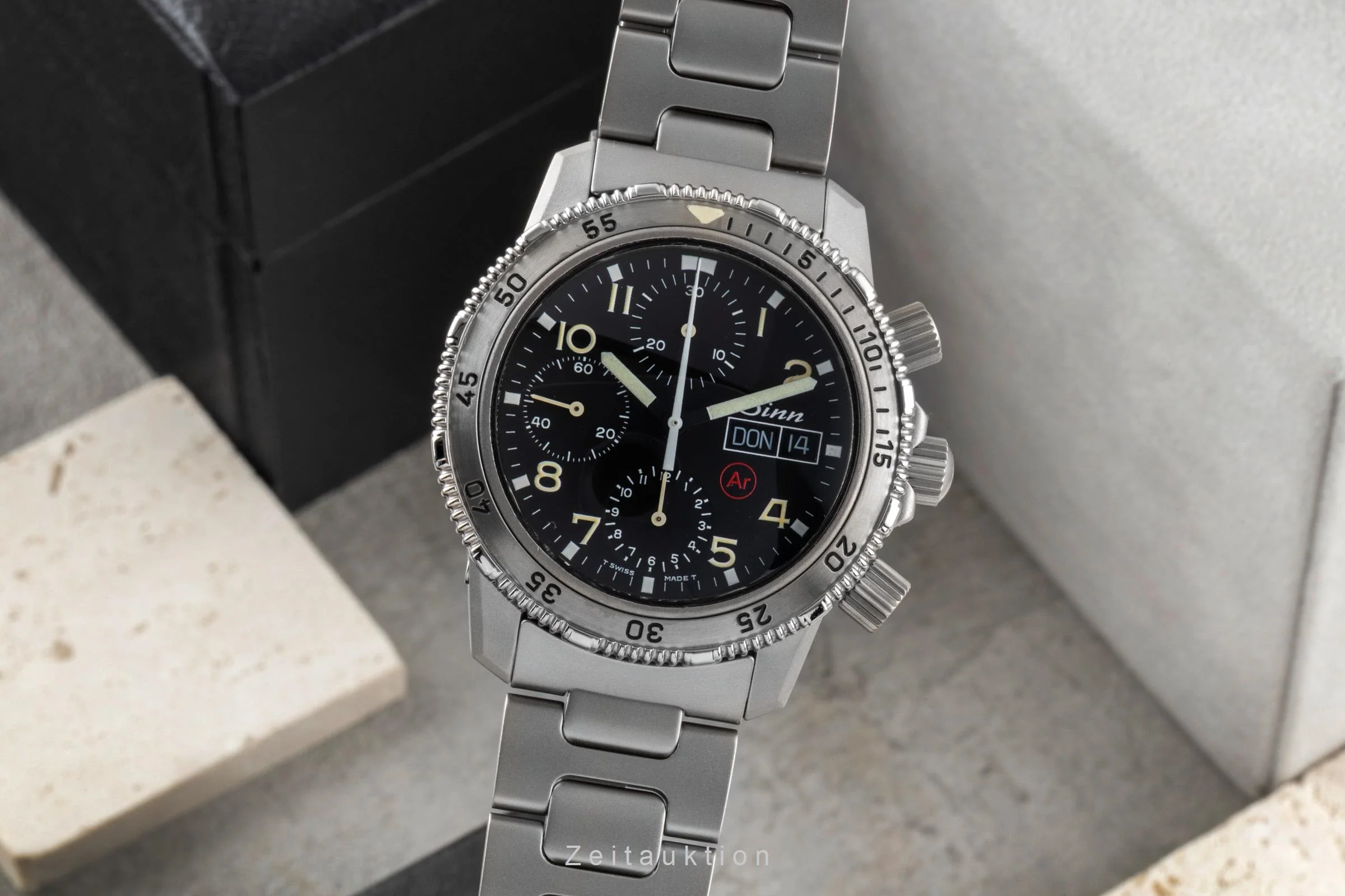 Sinn 203 chronograph titanium automatic men's watch 203 TiAr  [2600965] - Image 2