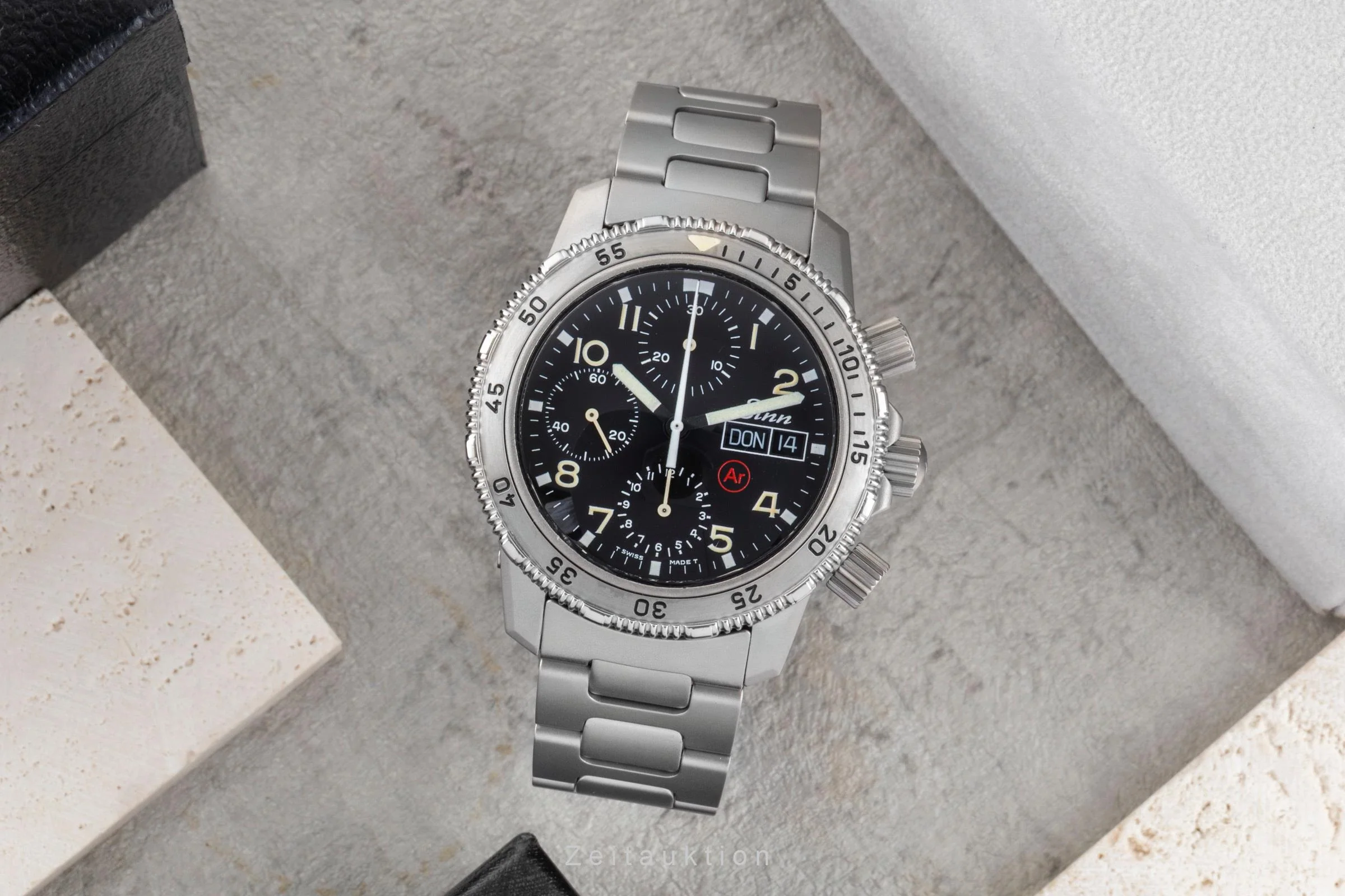 Sinn 203 chronograph titanium automatic men's watch 203 TiAr  [2600965] - Image 4