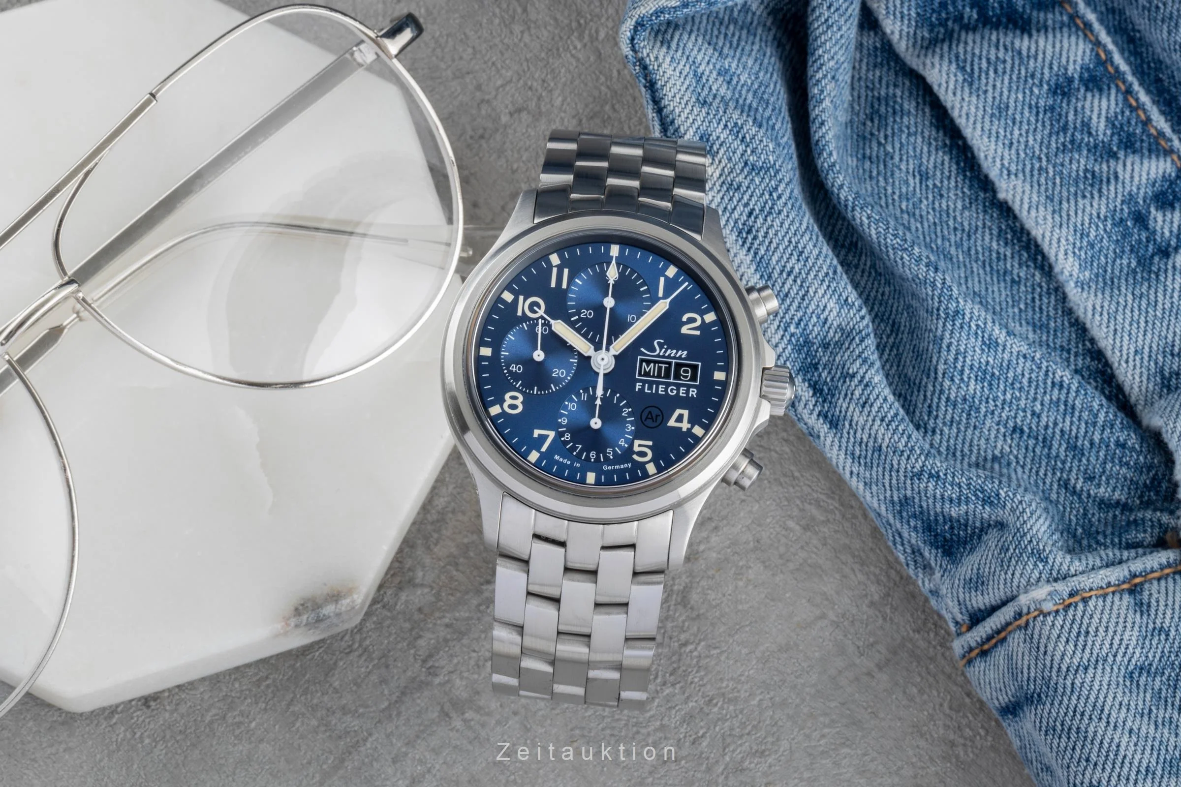 Sinn 358 chronograph steel automatic men's watch 358.064  [2506359] - Image 4