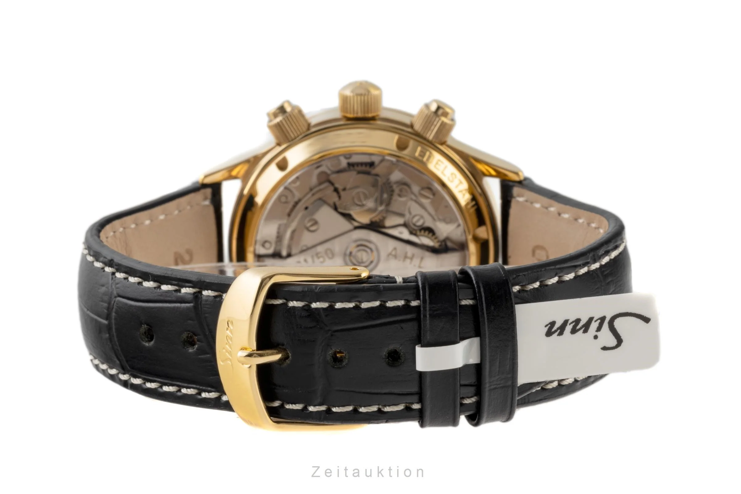 Sinn 6026 chronograph gilt / steel automatic men's watch 6026PL Limited  [2304584] - Image 15