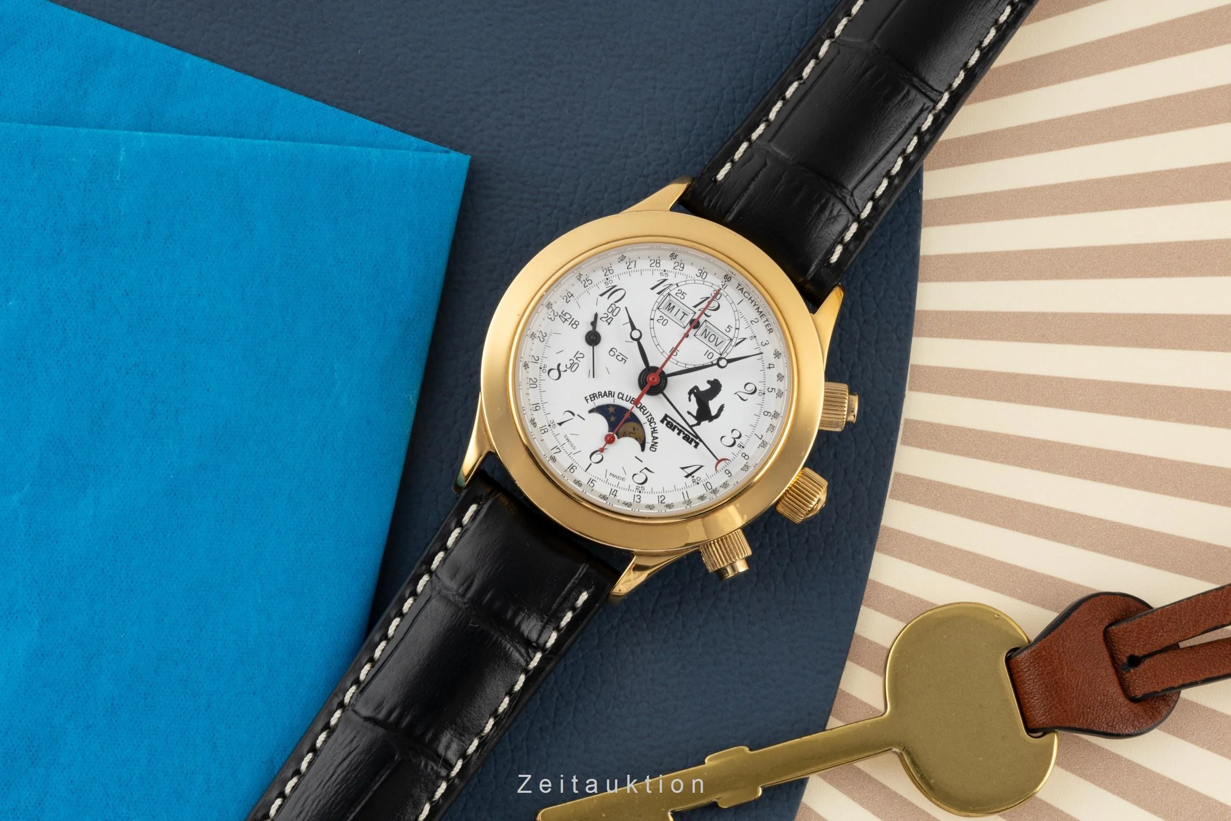 Sinn 6026 chronograph gilt / steel automatic men's watch 6026PL Limited  [2304584] - Image 3