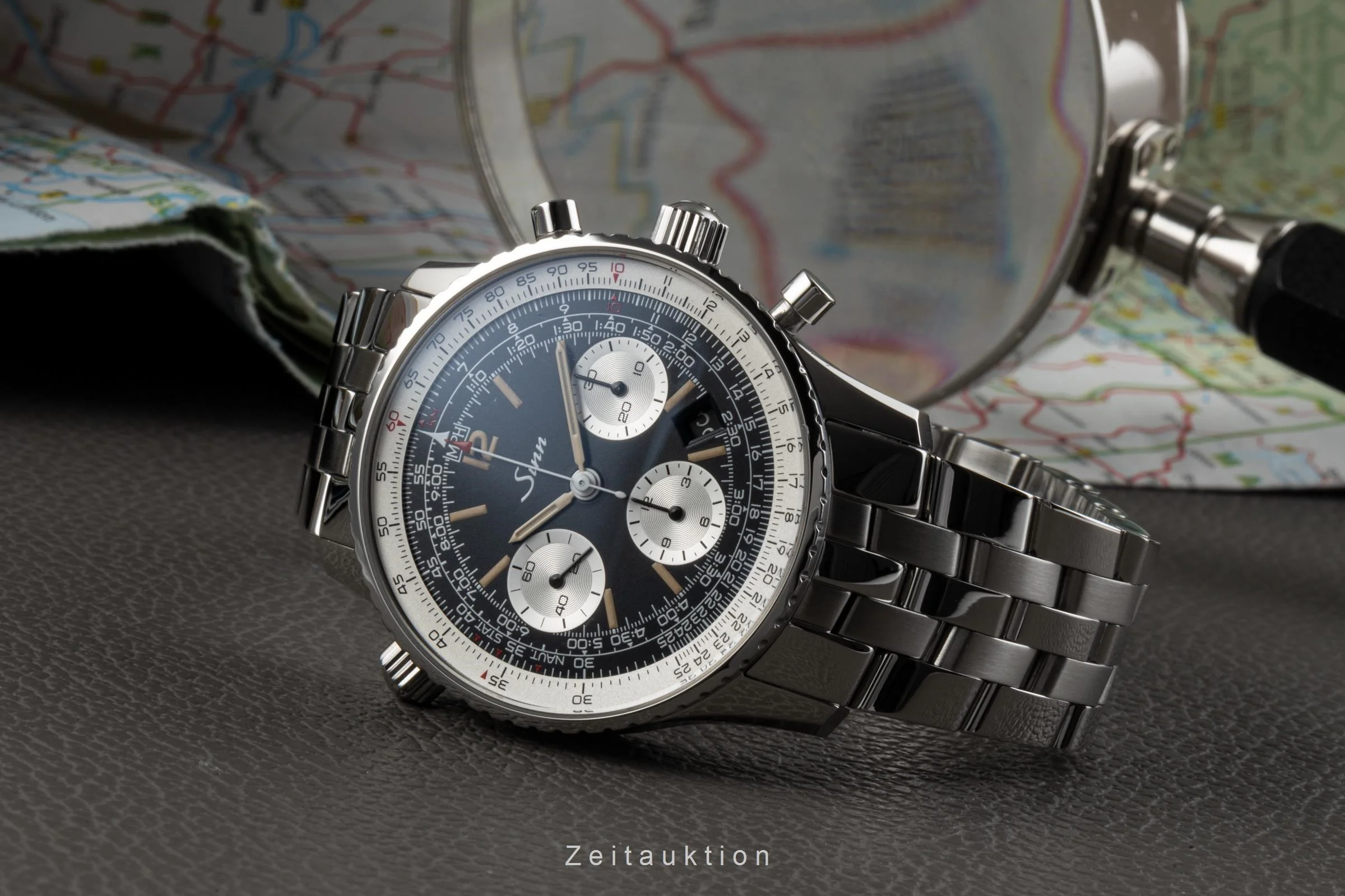 Sinn 903 St chronograph steel automatic men's watch 903.045 LP: 3390EUR  [2300088] - Image 2