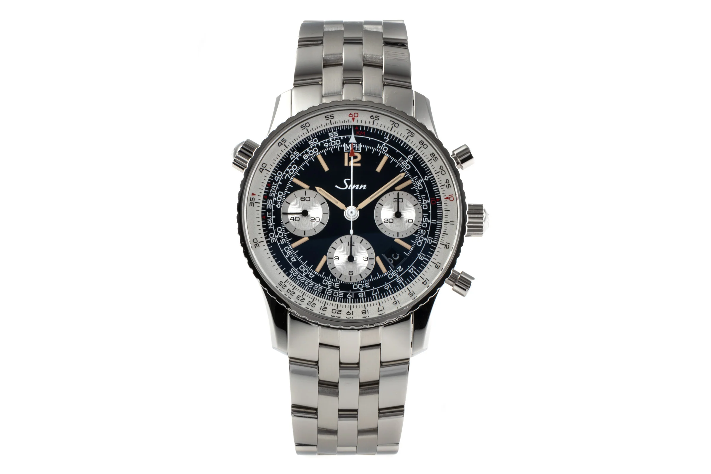 Sinn 903 St chronograph steel automatic men's watch 903.045 LP: 3390EUR  [2300088] - Image 4