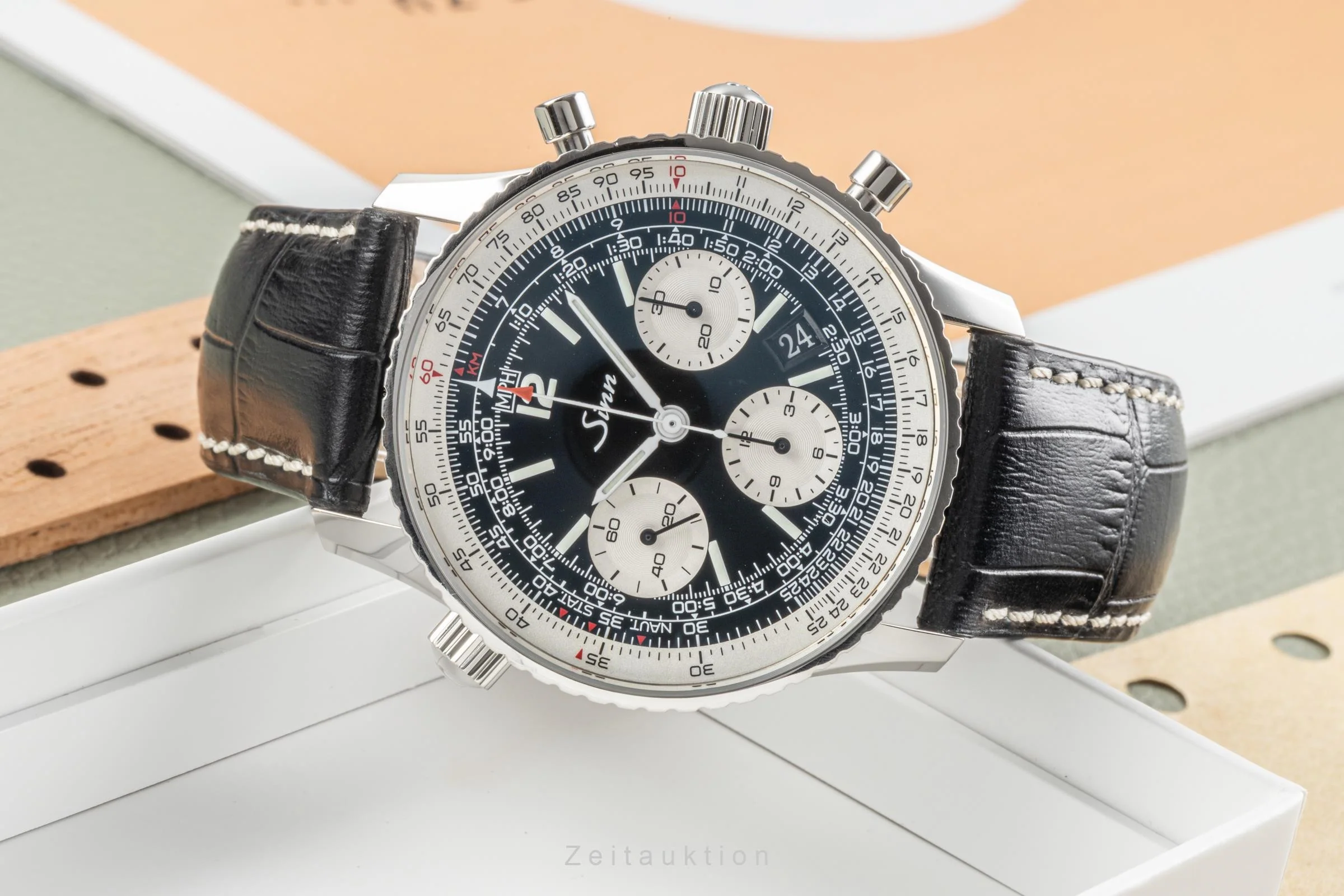 Sinn 903 St chronograph steel automatic men's watch 903.St 903.040  [2303907] - Image 2