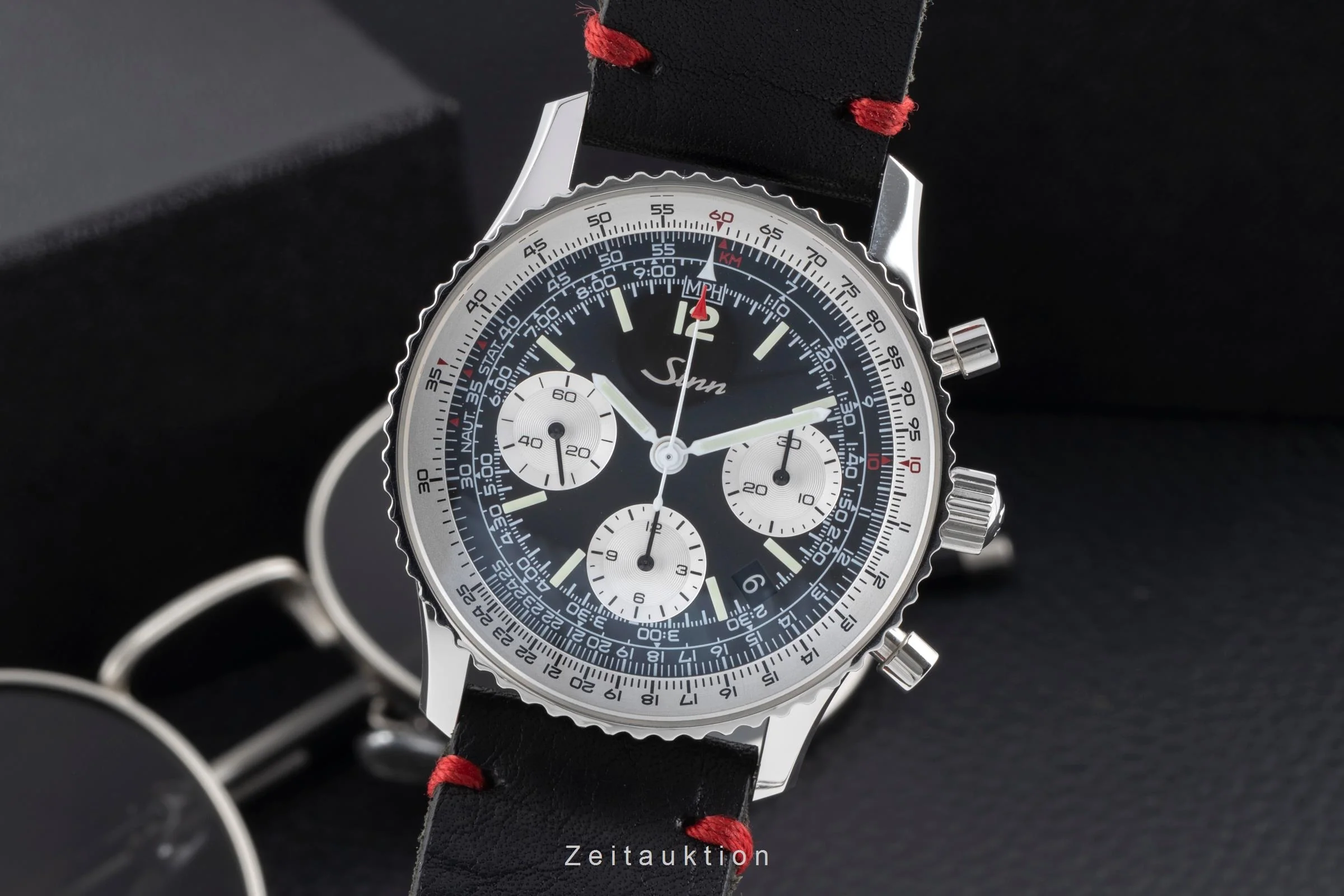 Sinn 903 St chronograph steel automatic men's watch 903 St II 903.090 LP: 3250EUR  [2503084] - Image 2