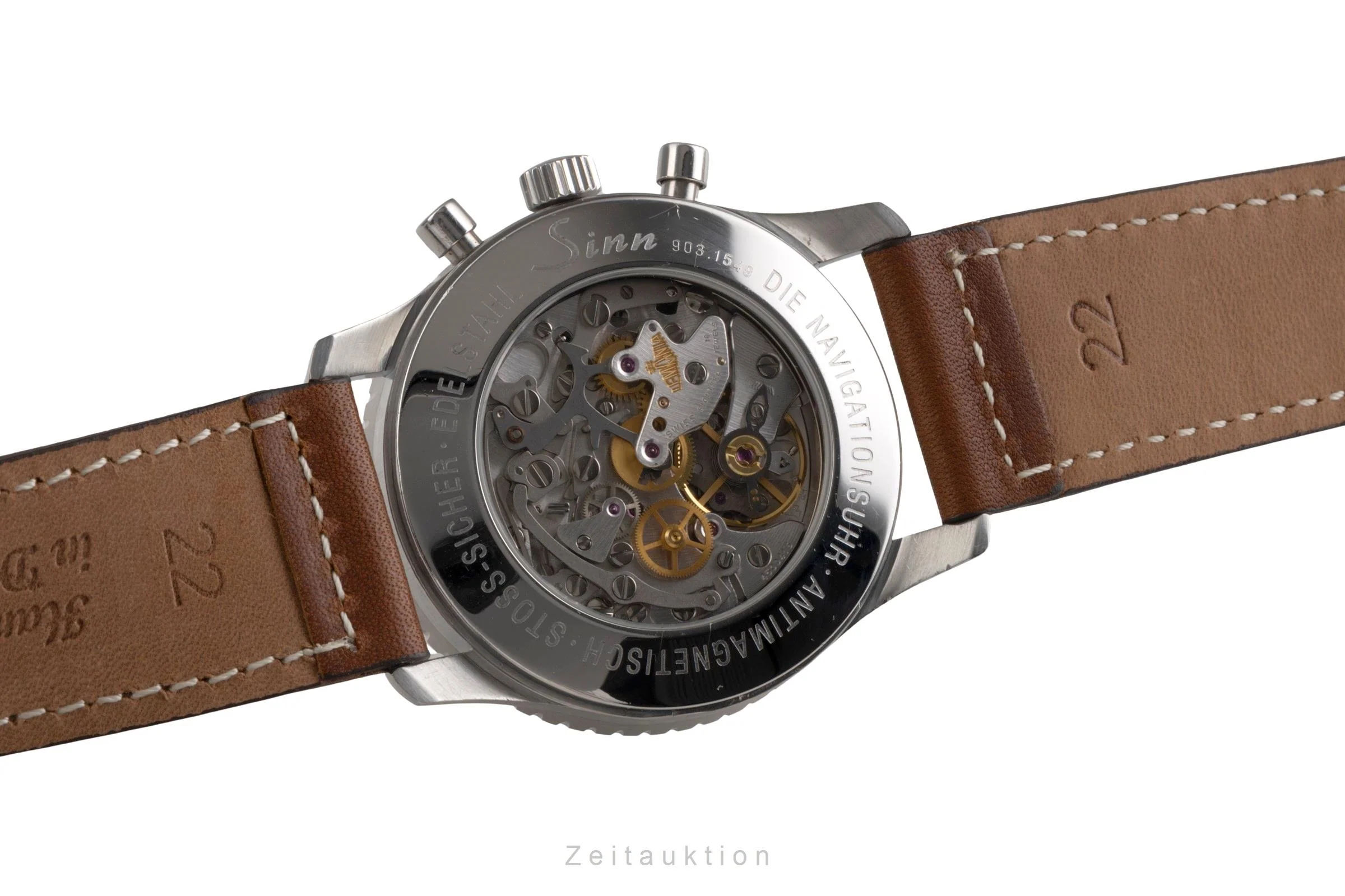 Sinn 903 St chronograph steel manual winding men's watch 903  [2502774] - Image 11