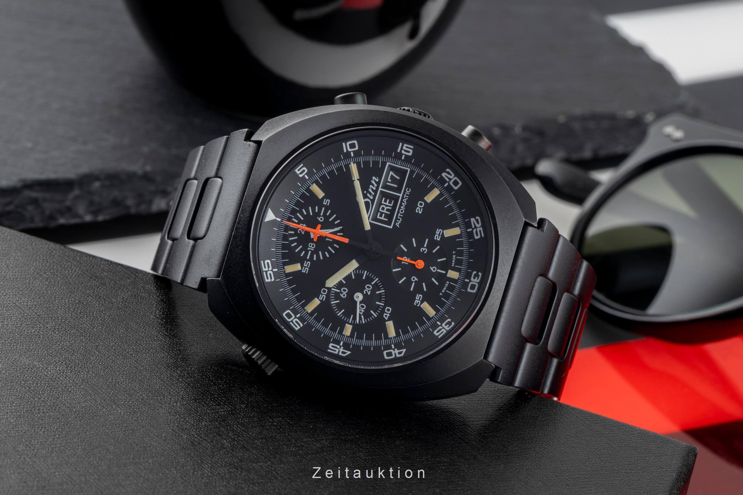 Sinn D1 Mission chronograph steel automatic men's watch 140/42  [2502434] - Image 3