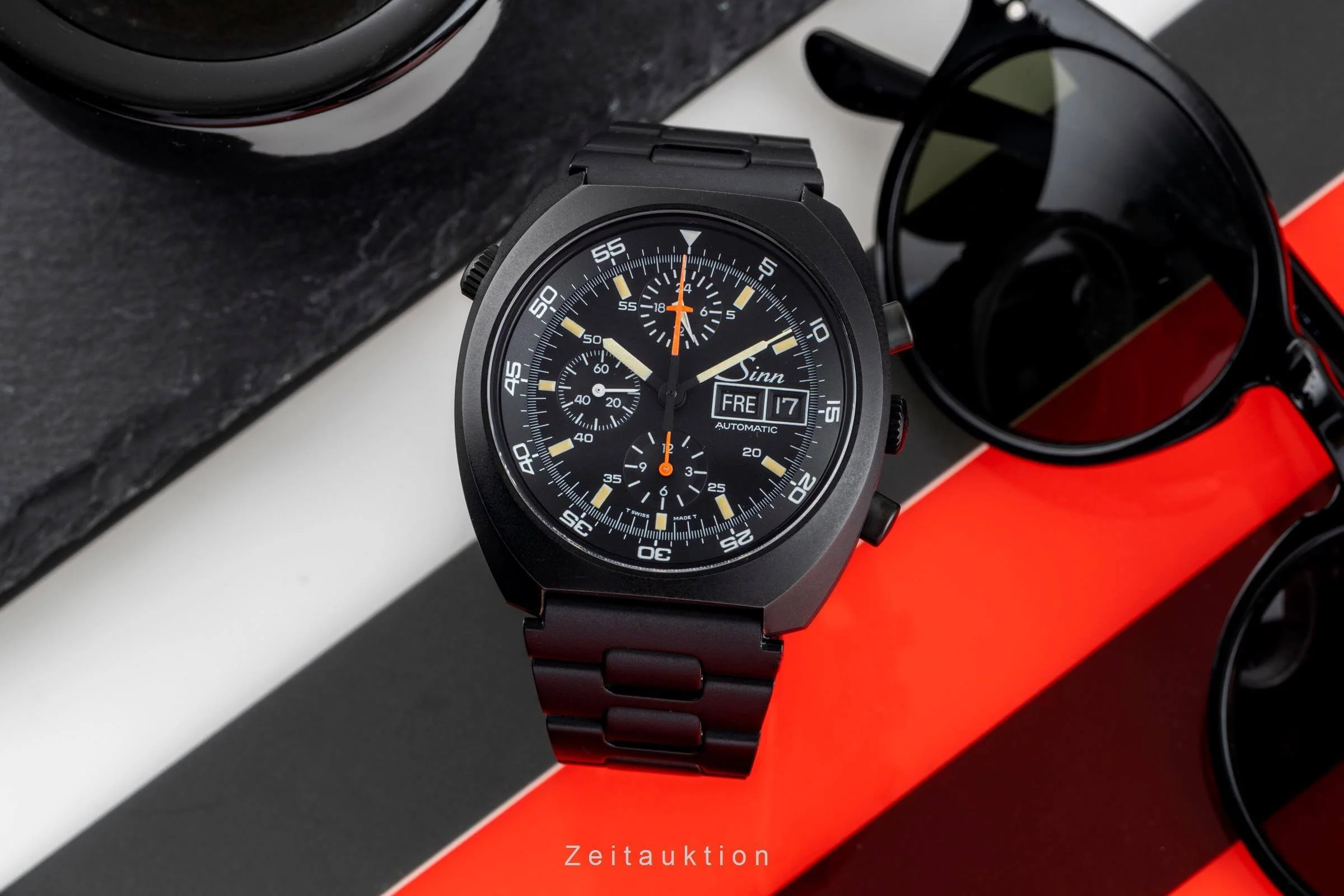 Sinn D1 Mission chronograph steel automatic men's watch 140/42  [2502434] - Image 4