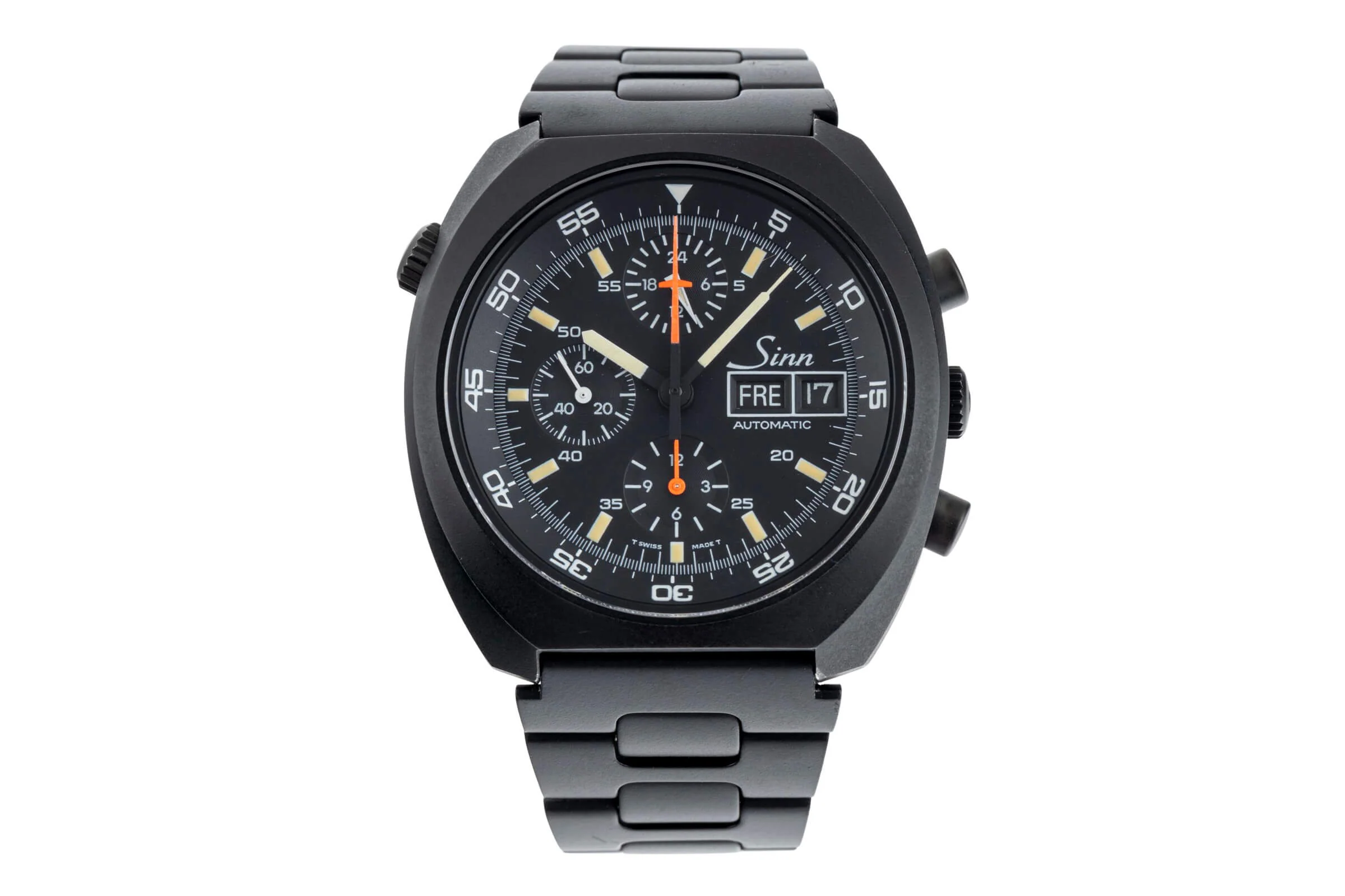 Sinn D1 Mission chronograph steel automatic men's watch 140/42  [2502434] - Image 5