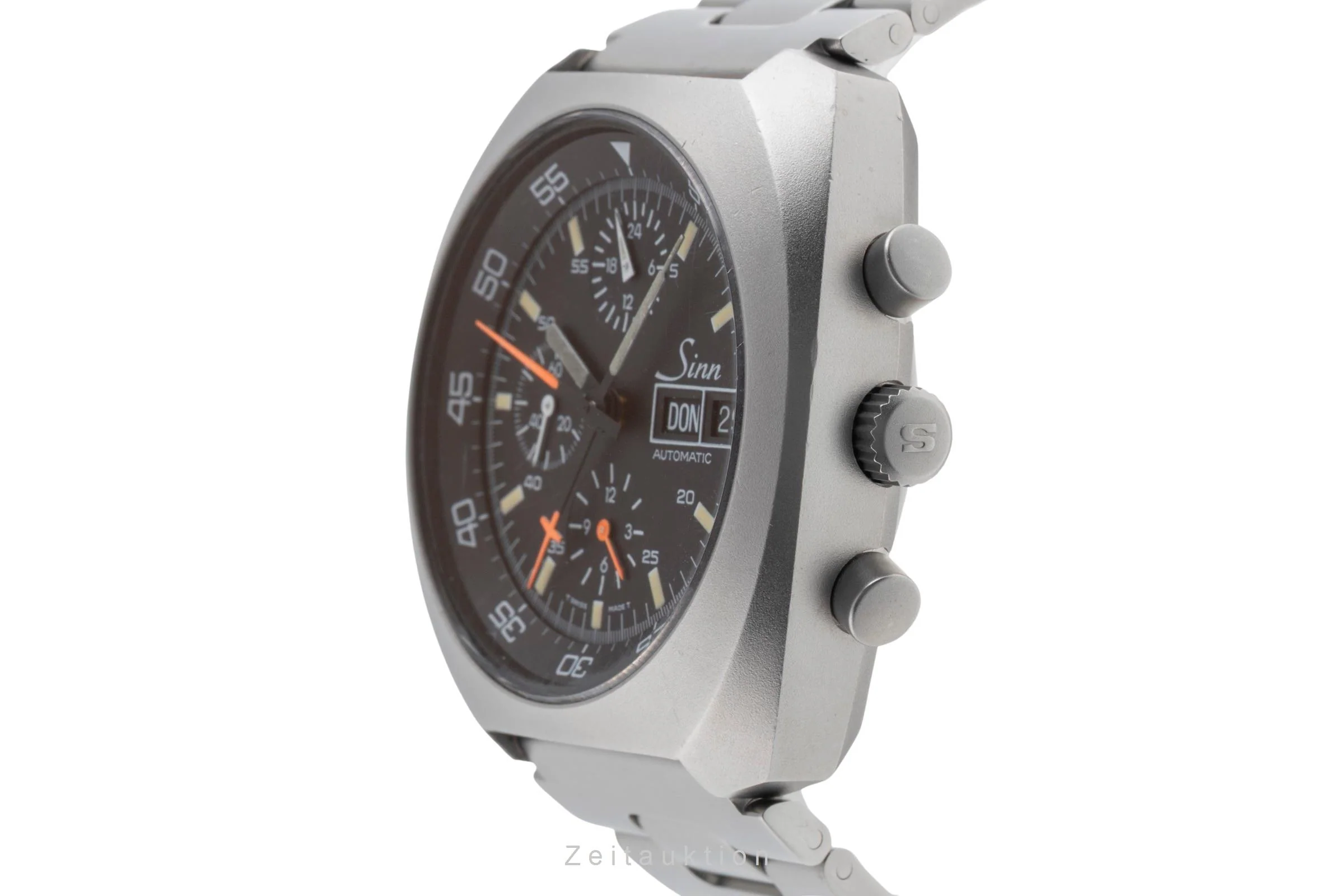 Sinn D1 Mission chronograph steel automatic men's watch 140/42  [2502435] - Image 7