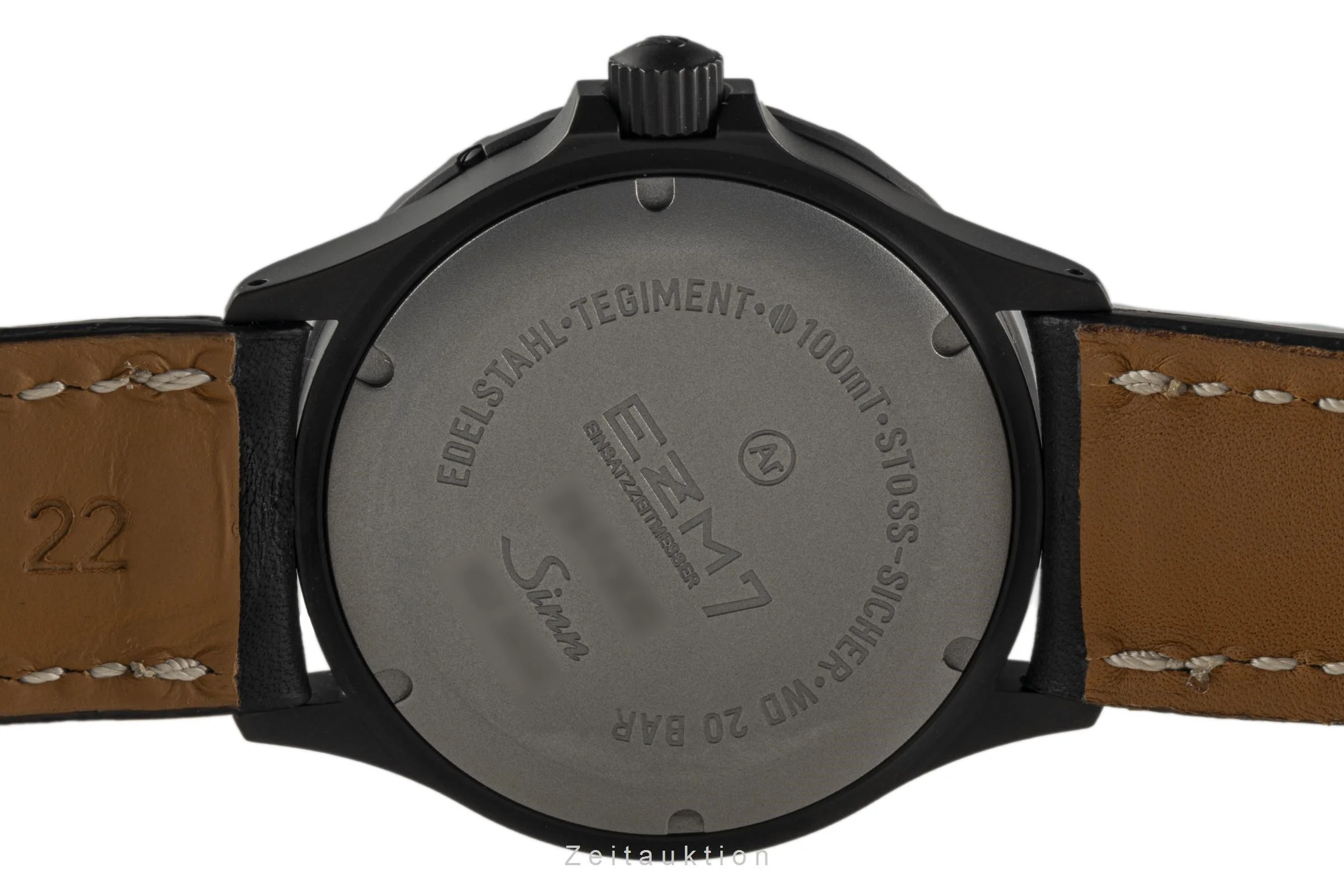 Sinn EZM 7 steel automatic men's watch 857.050 Limited  [2303046] - Image 10