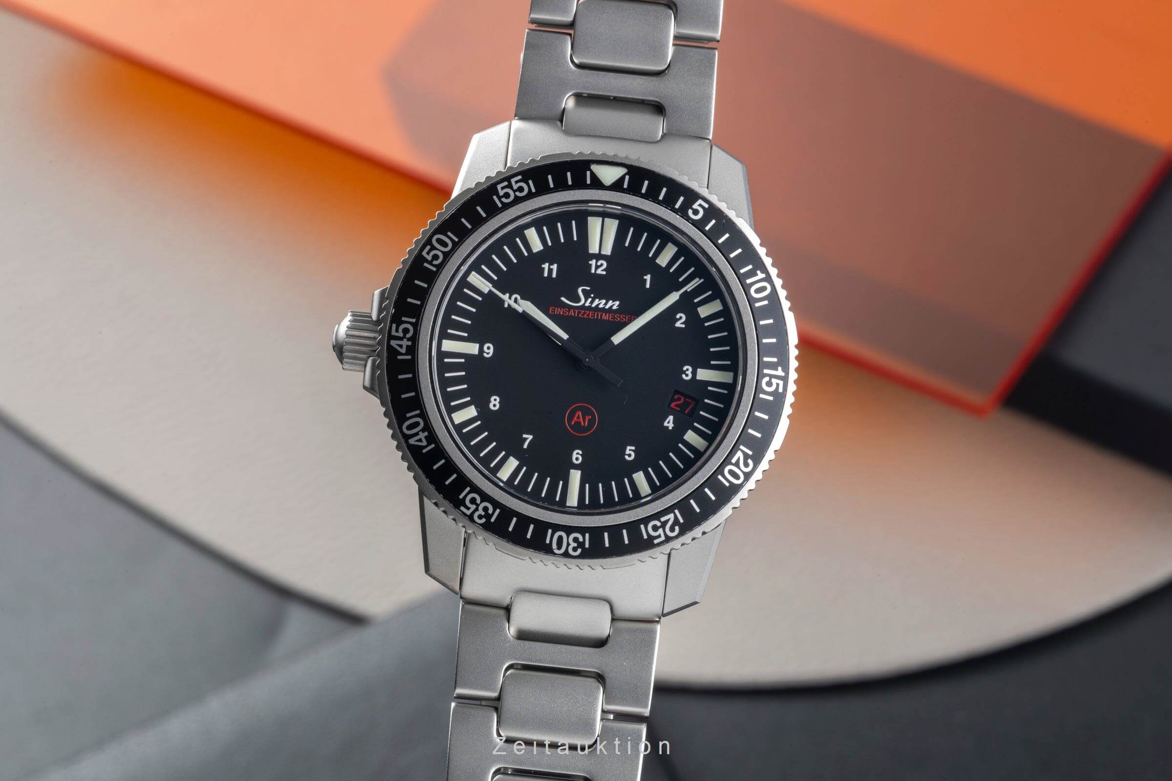 Sinn EZM3 steel automatic men's watch 603.010 LP: 2140EUR  [2501327] - Image 2