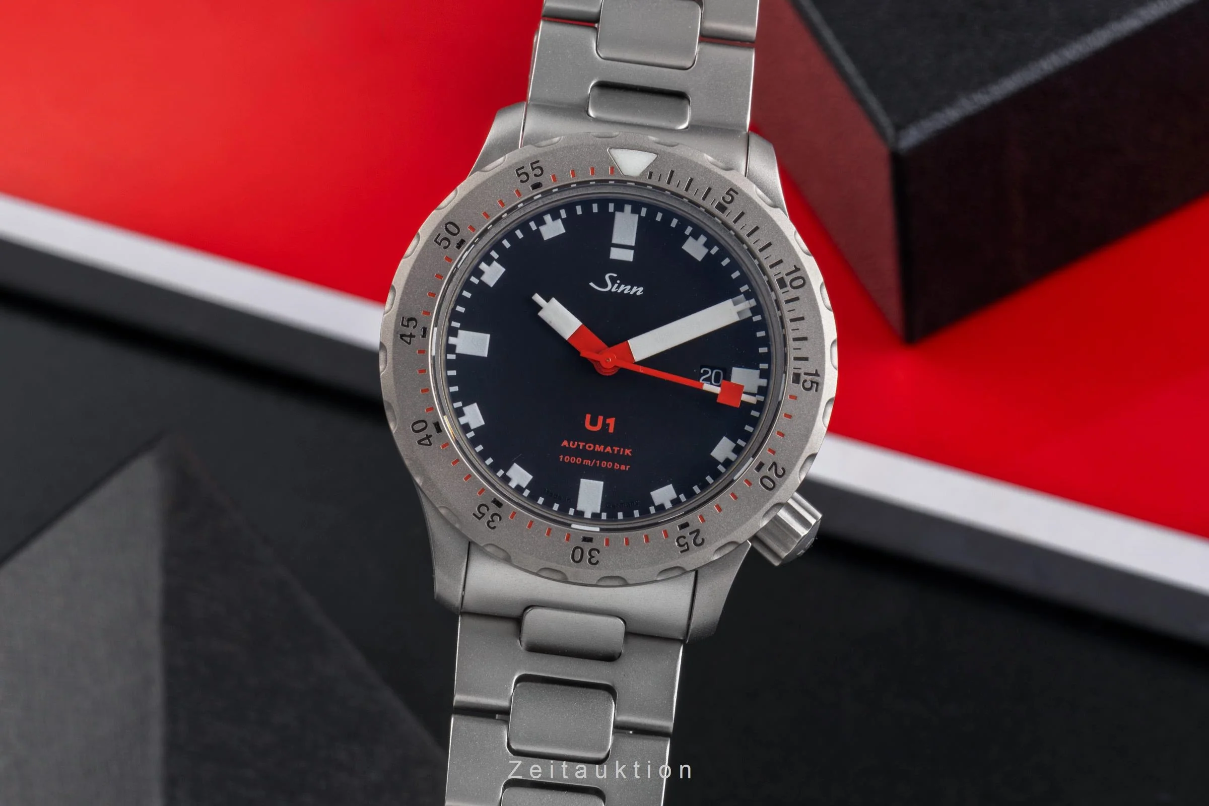 Sinn U1 steel automatic men's watch 1010.010  [2503399] - Image 2
