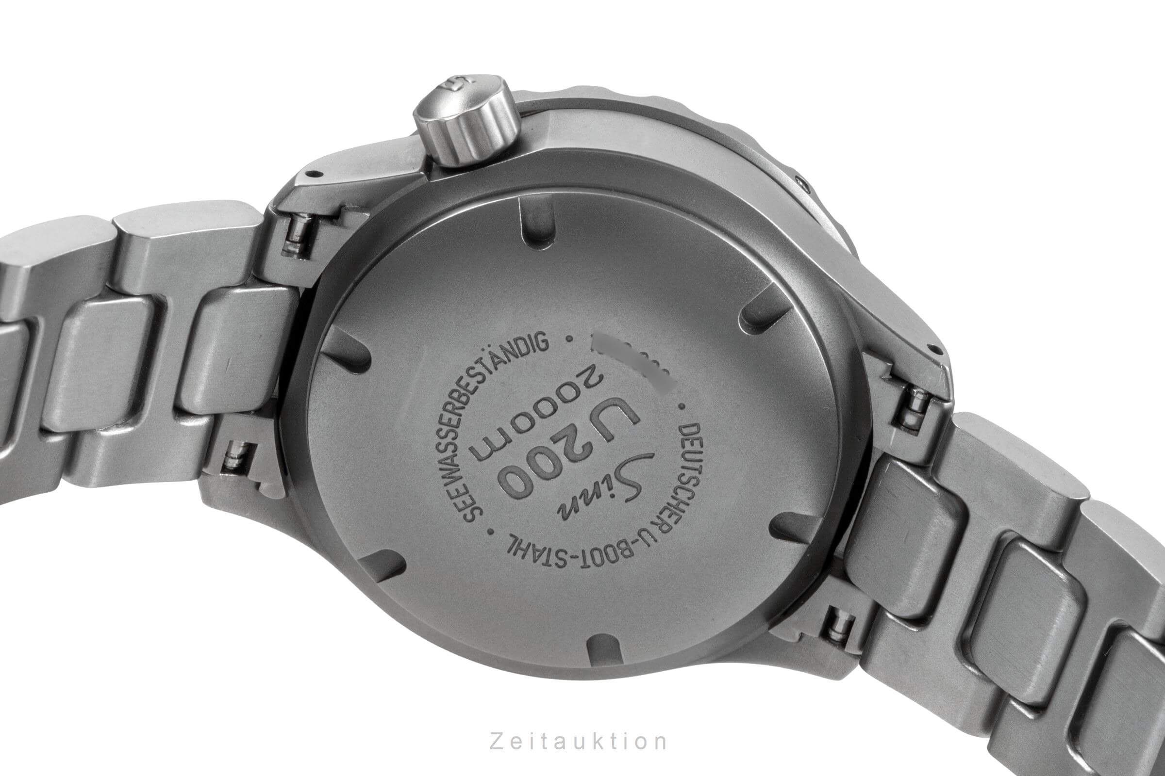 Sinn U200 steel automatic men's watch 1012.010  [2501654] - Image 10