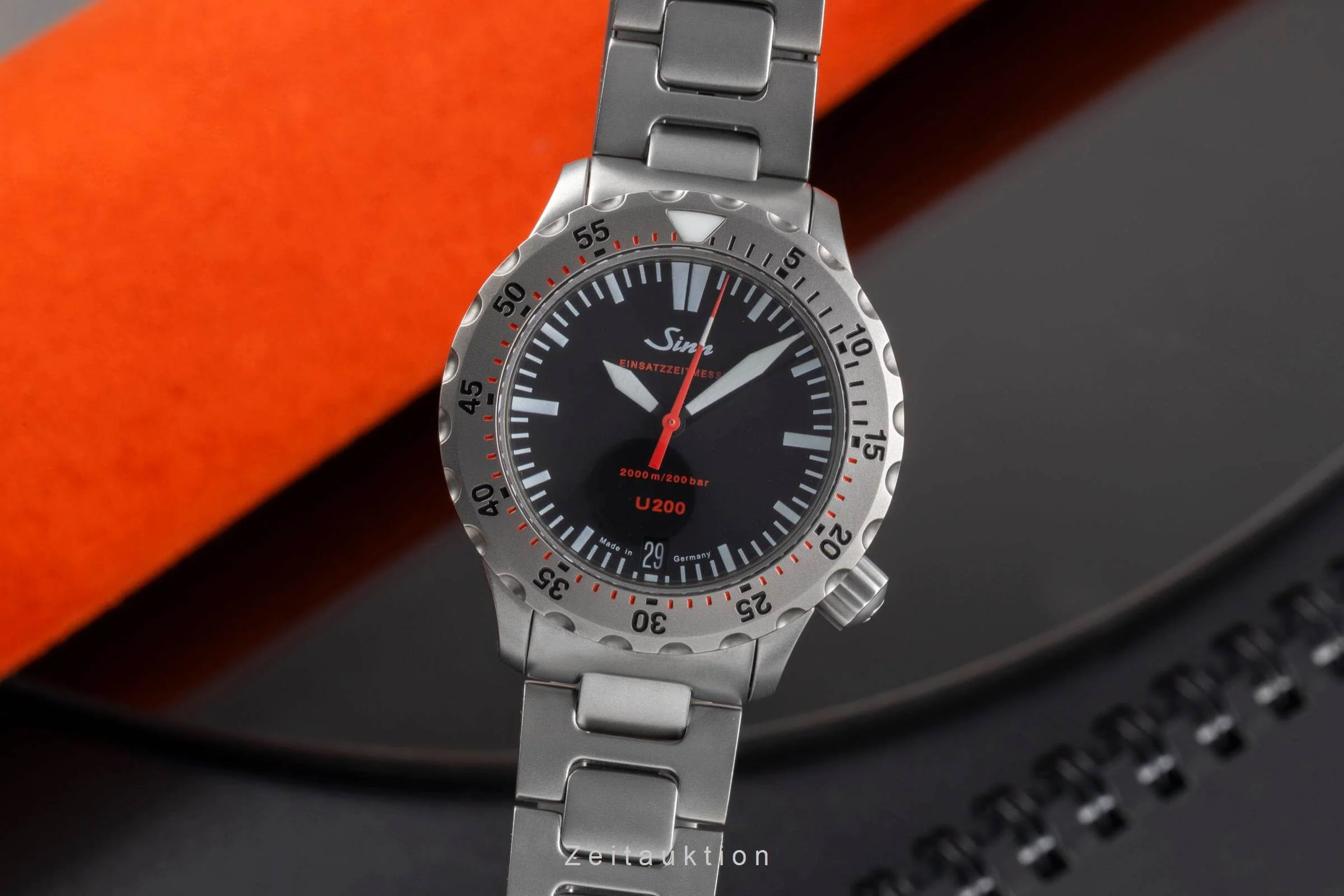 Sinn U200 steel automatic men's watch 1012.010  [2501654] - Image 2