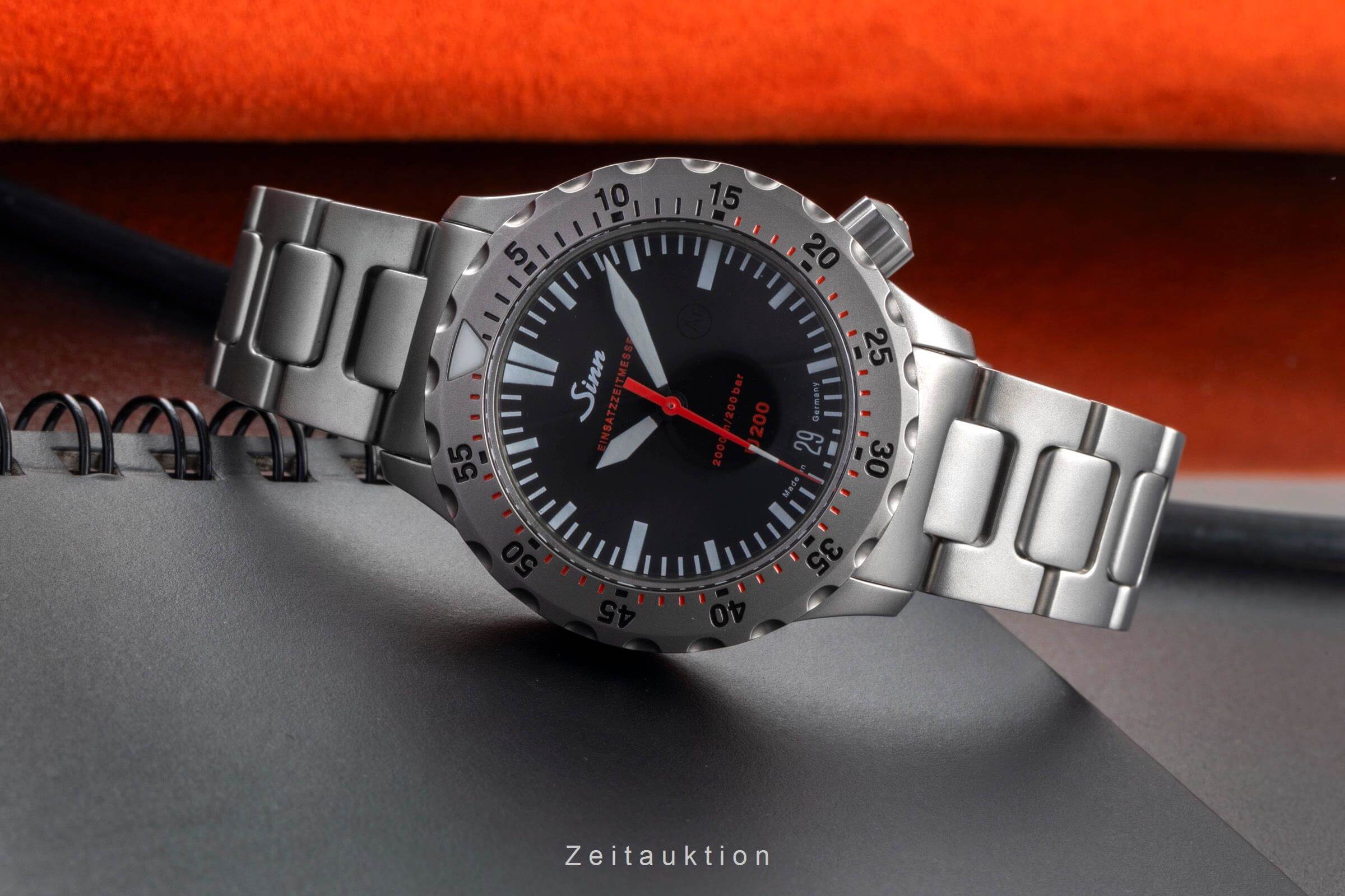 Sinn U200 steel automatic men's watch 1012.010  [2501654] - Image 3