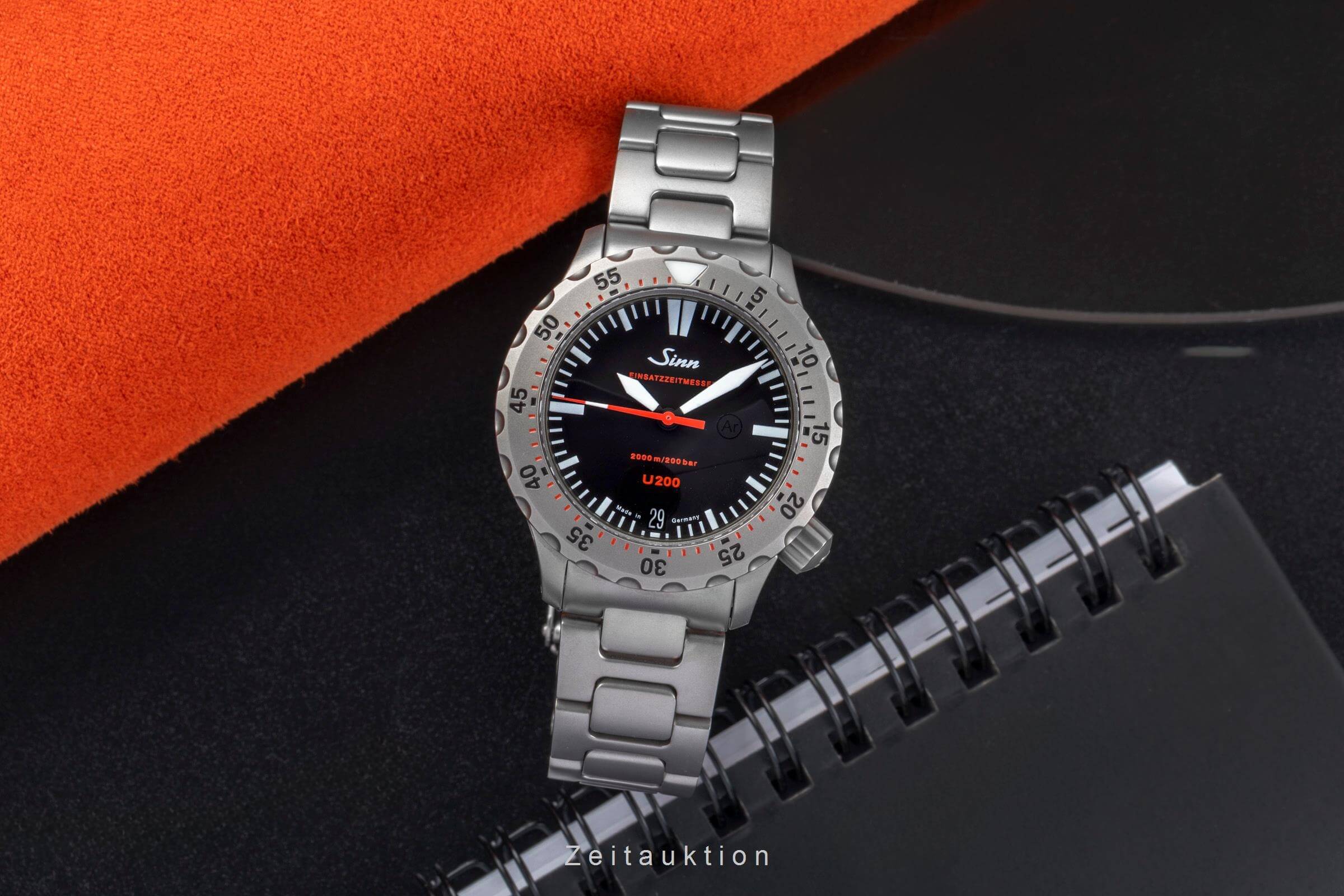 Sinn U200 steel automatic men's watch 1012.010  [2501654] - Image 4