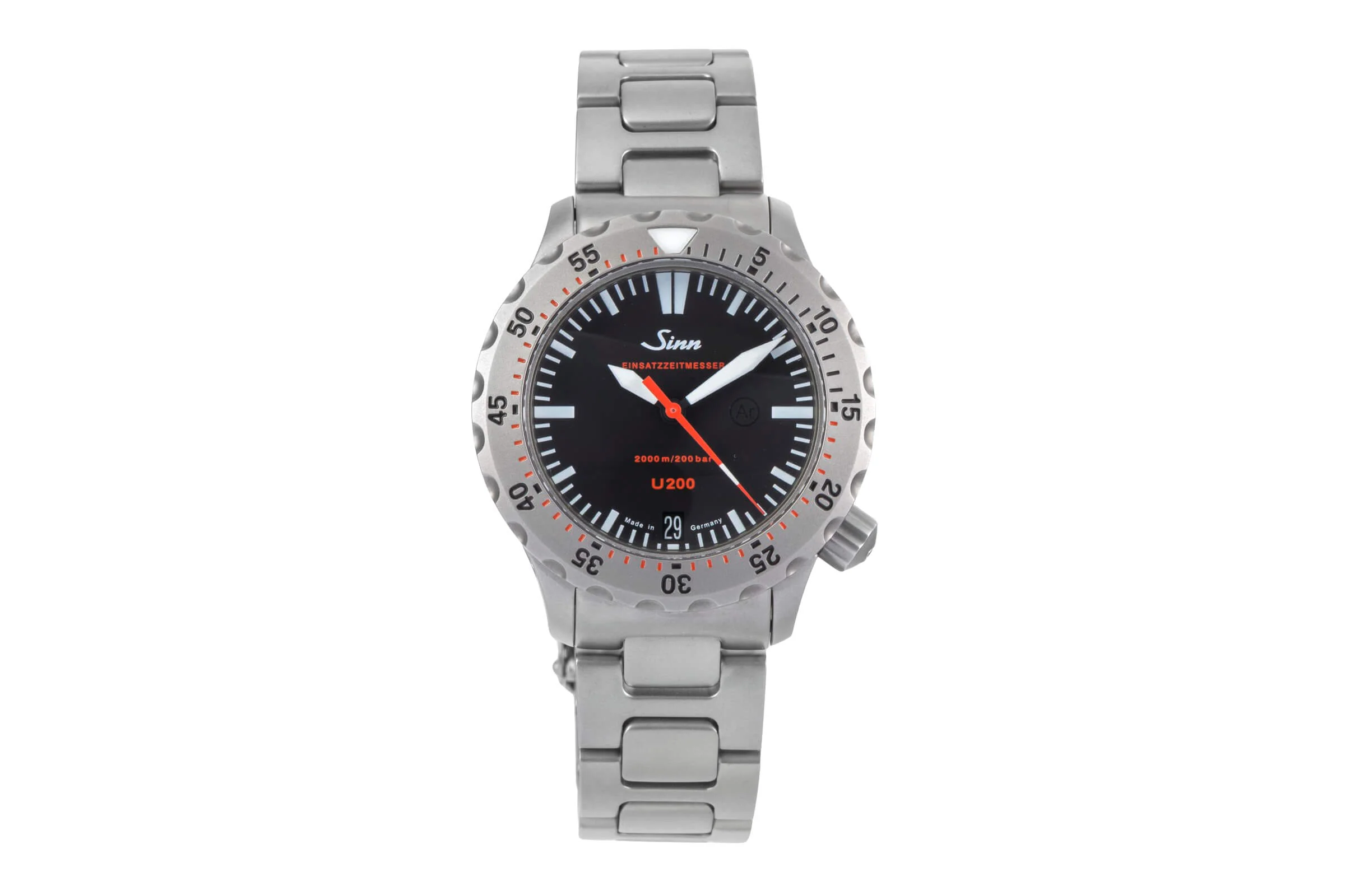 Sinn U200 steel automatic men's watch 1012.010  [2501654] - Image 5