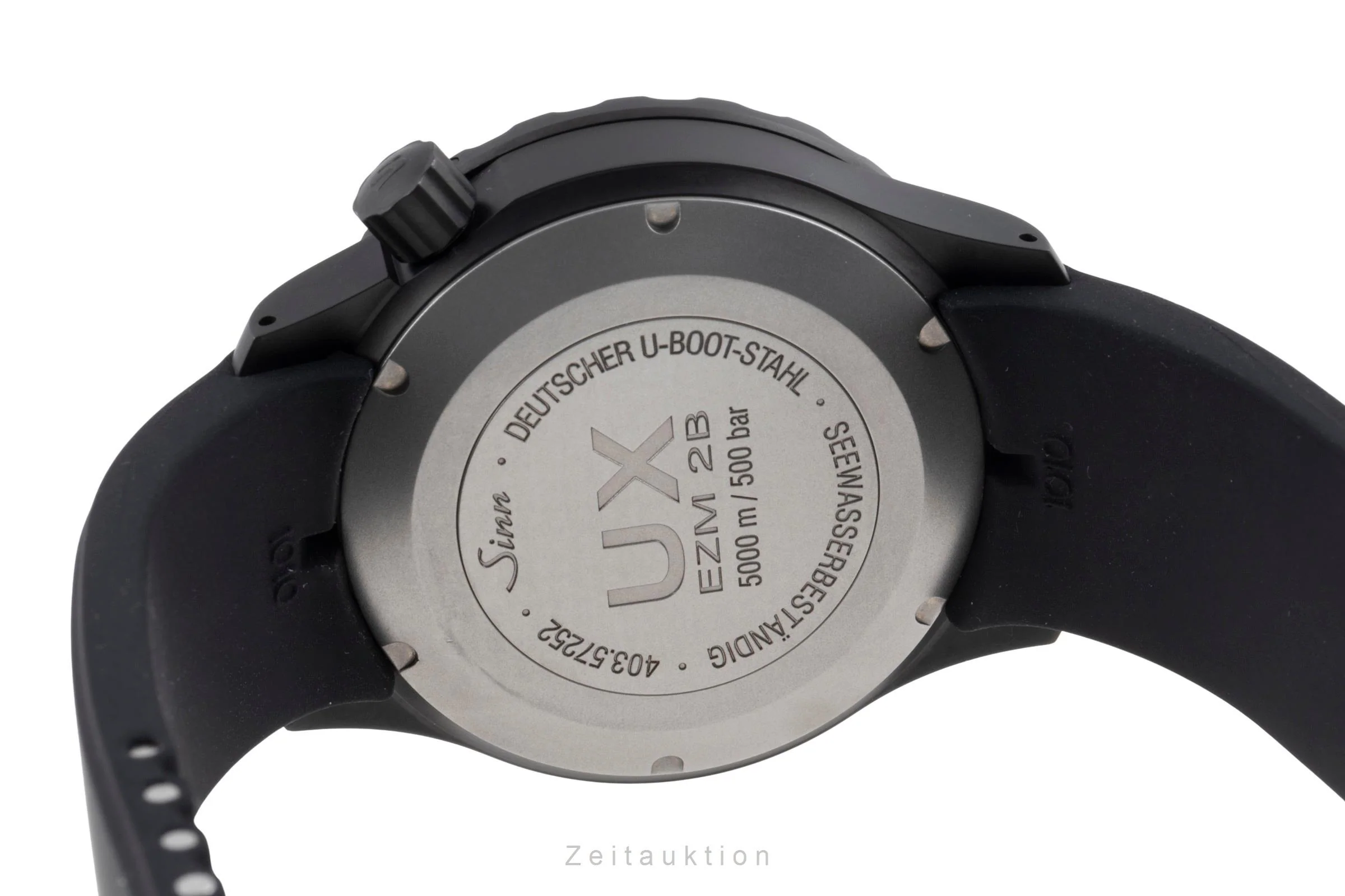 Sinn UX EZM 2B steel quartz men's watch 403.060 LP: 3210EUR  [2505333] - Image 11