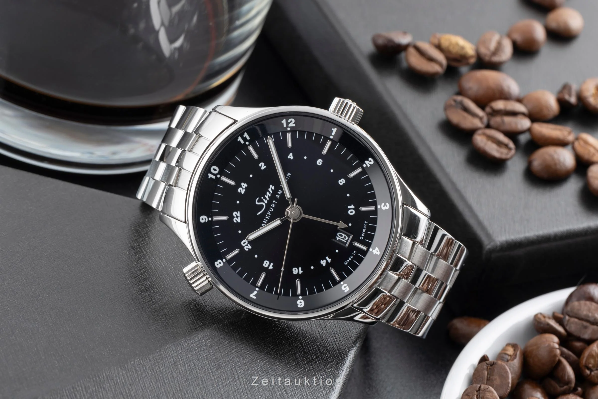 Sinn Weltzeituhr steel automatic men's watch 6096.010 LP: 3220EUR  [2504142] - Image 3