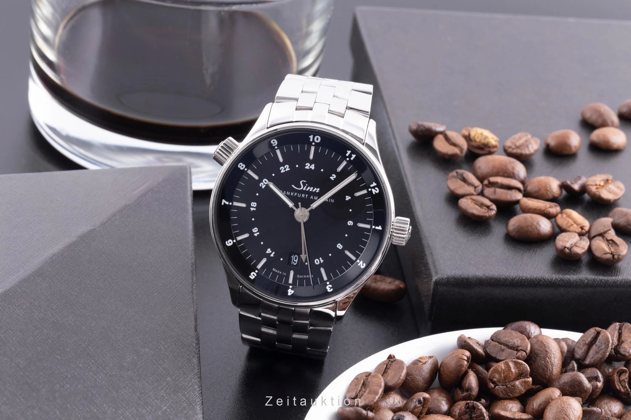Sinn Weltzeituhr steel automatic men's watch 6096.010 LP: 3220EUR  [2504142] - Image 4