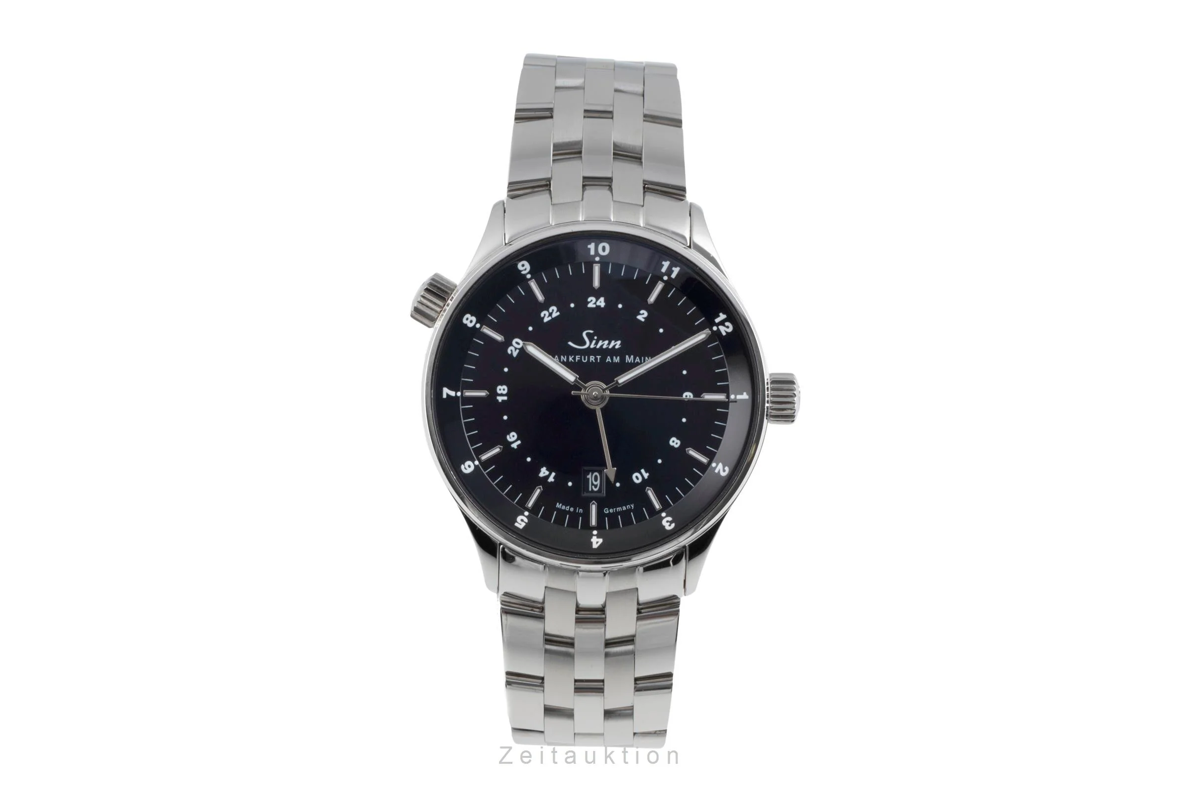 Sinn Weltzeituhr steel automatic men's watch 6096.010 LP: 3220EUR  [2504142] - Image 5