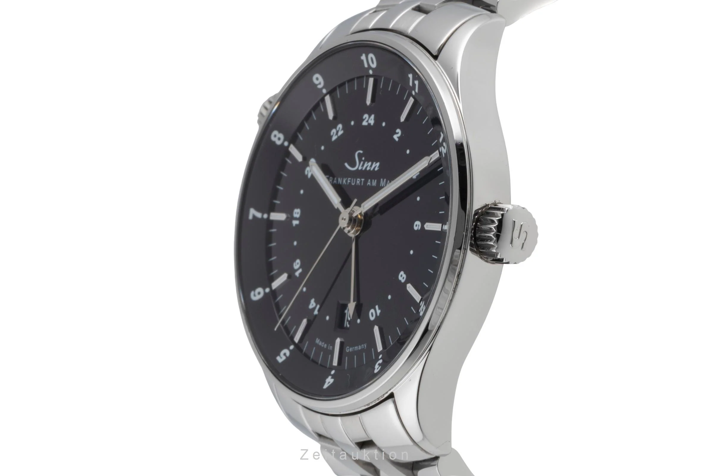 Sinn Weltzeituhr steel automatic men's watch 6096.010 LP: 3220EUR  [2504142] - Image 7