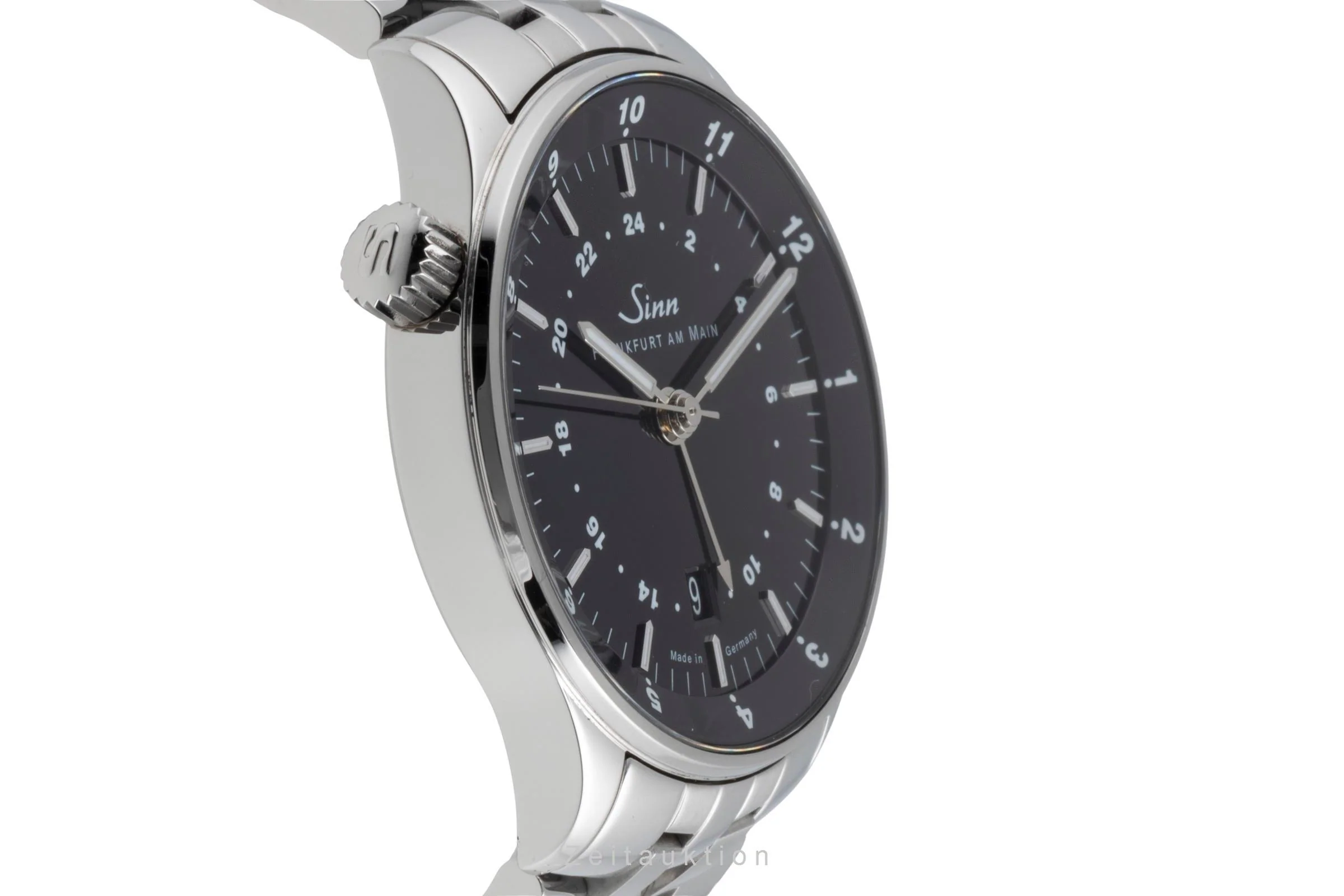 Sinn Weltzeituhr steel automatic men's watch 6096.010 LP: 3220EUR  [2504142] - Image 8