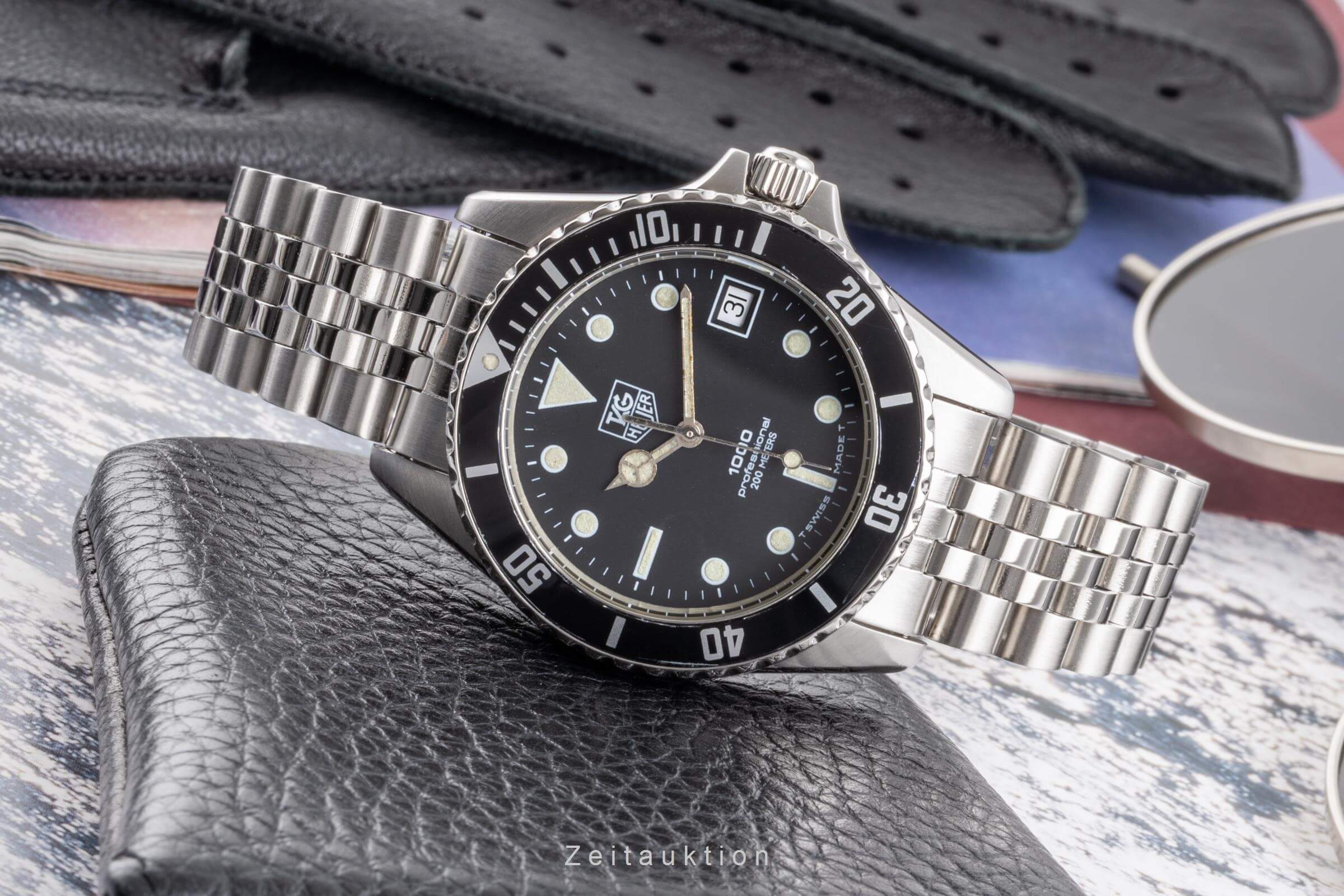 Tag Heuer 1000 steel quartz men's watch 980.013B  [2404683] - Image 2