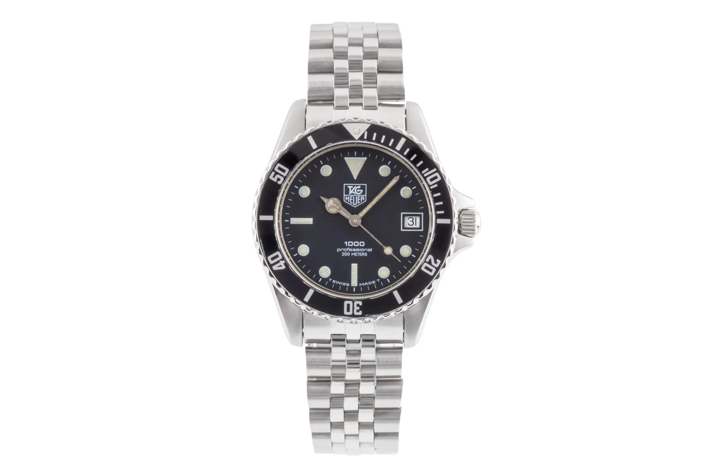 Tag Heuer 1000 steel quartz men's watch 980.013B  [2404683] - Image 4