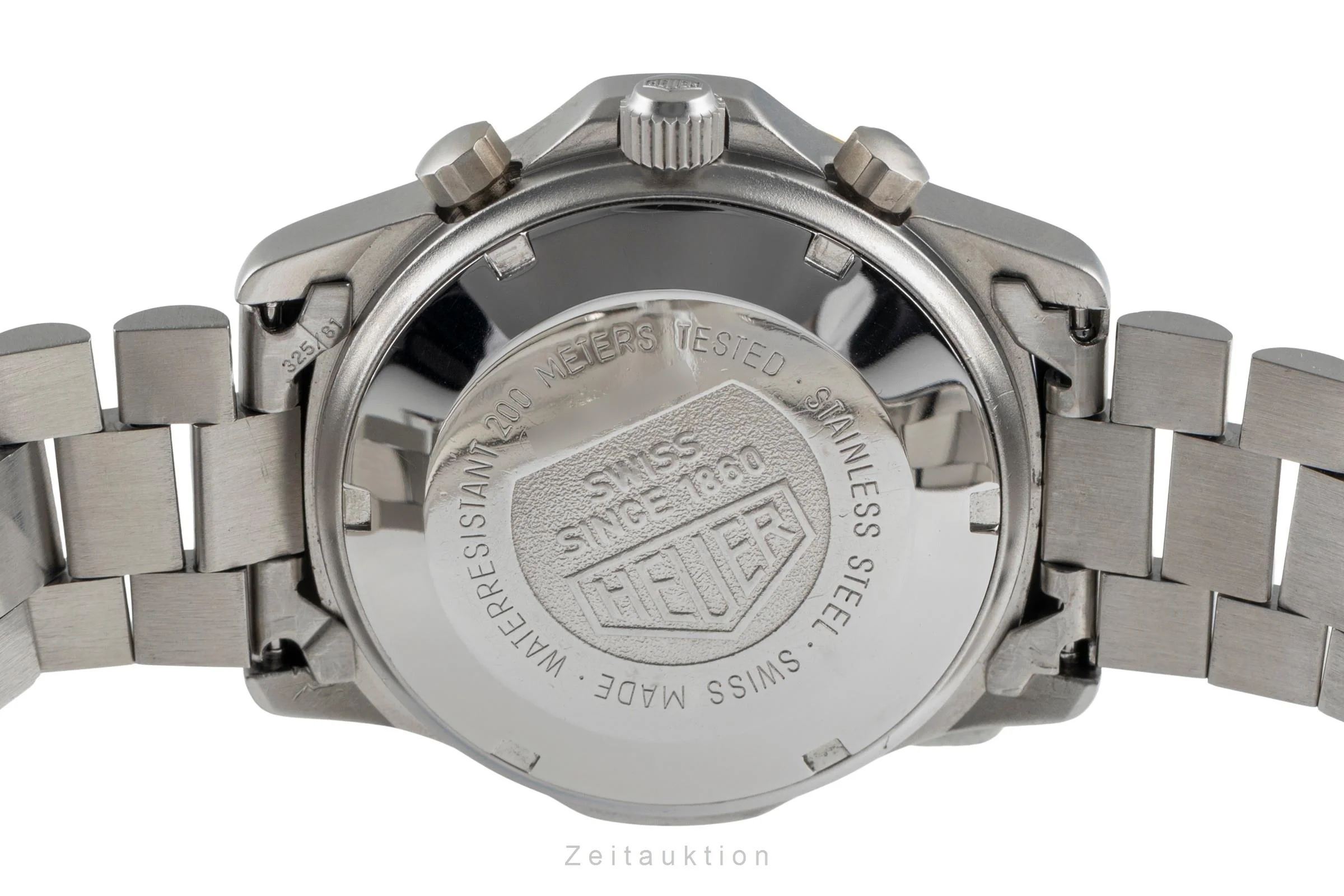 Tag Heuer 2000 chronograph gilt / steel automatic men's watch 173.006 Vintage  [2400670] - Image 11