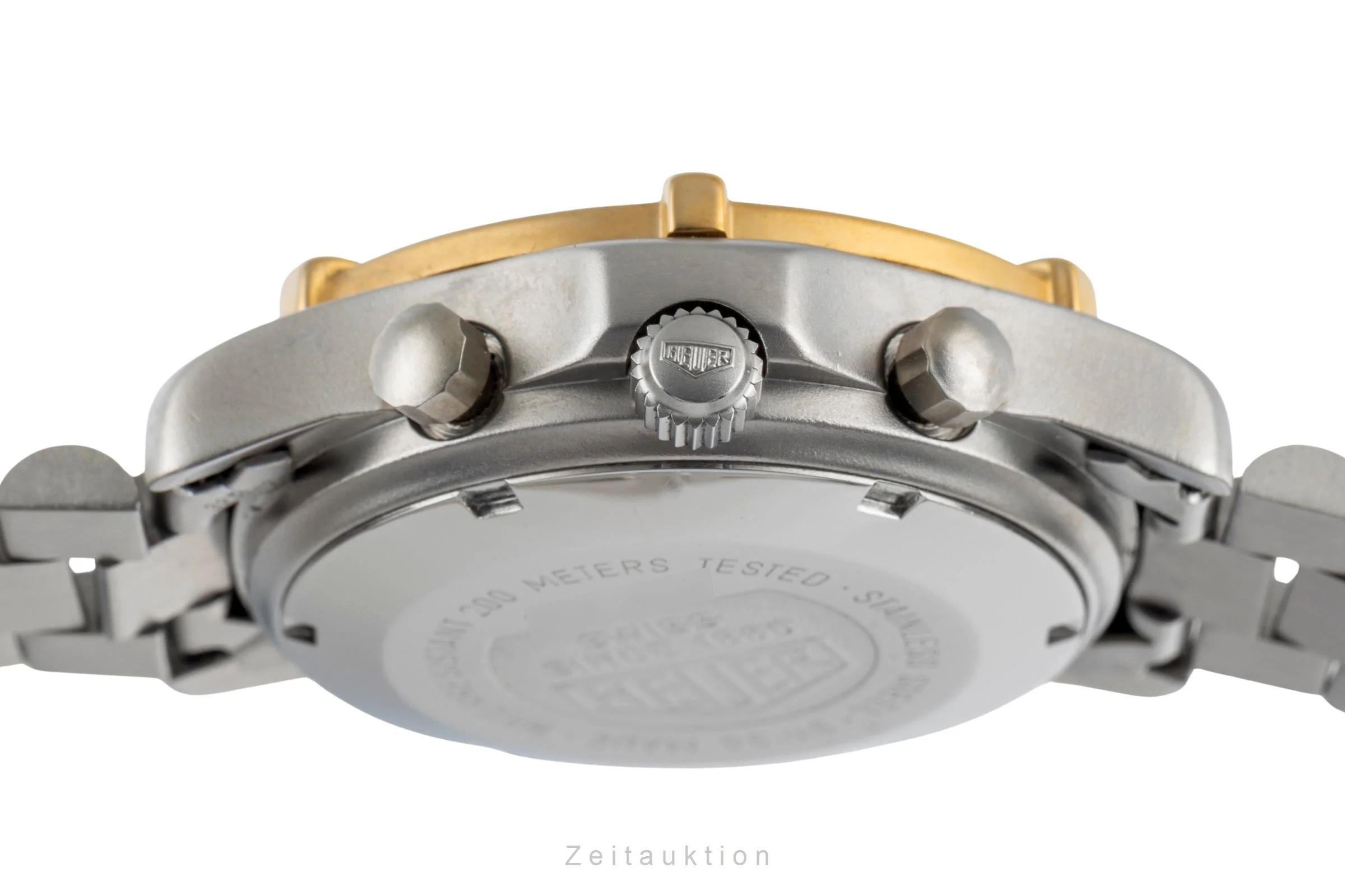 Tag Heuer 2000 chronograph gilt / steel automatic men's watch 173.006 Vintage  [2400670] - Image 12