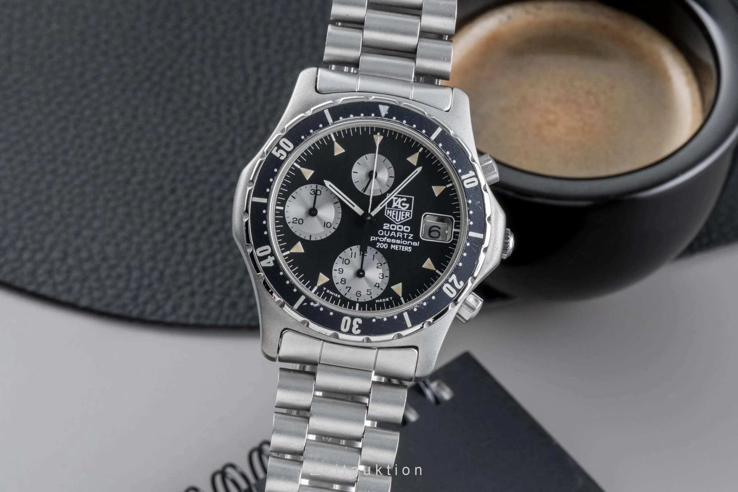 Tag Heuer 2000 chronograph steel quartz men's watch 273.006 Vintage  [2502227] - Image 2