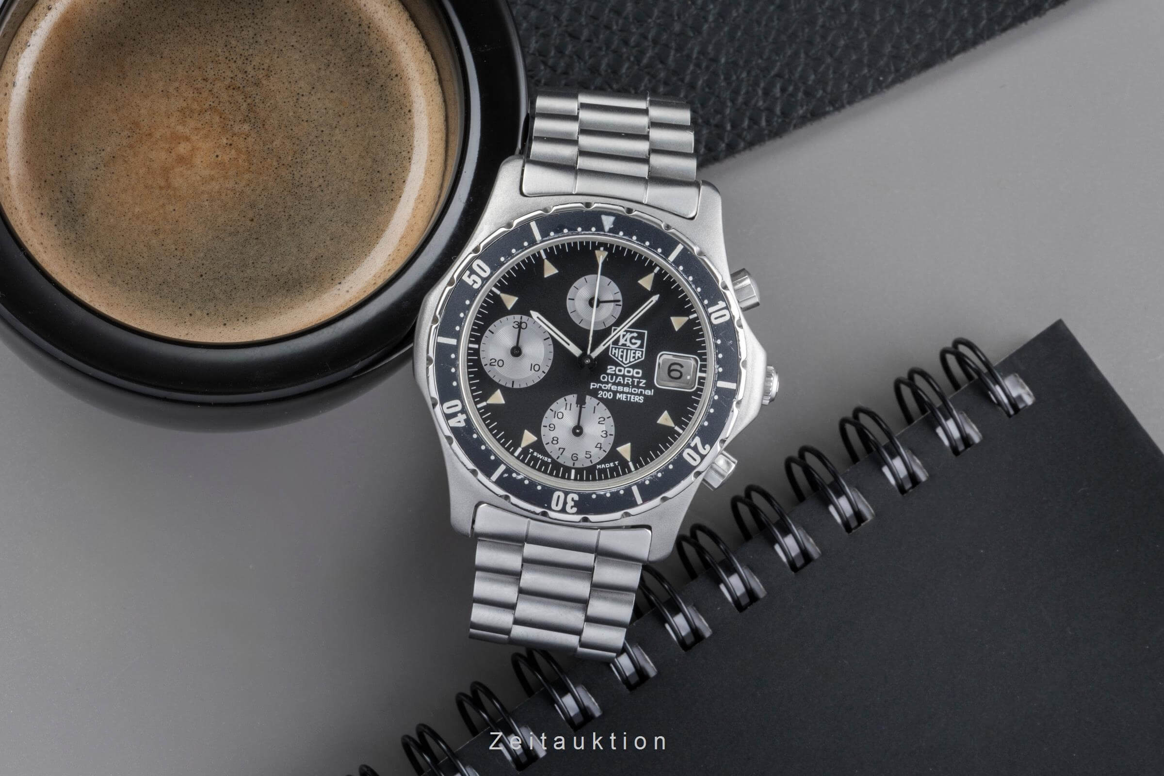 Tag Heuer 2000 chronograph steel quartz men's watch 273.006 Vintage  [2502227] - Image 4