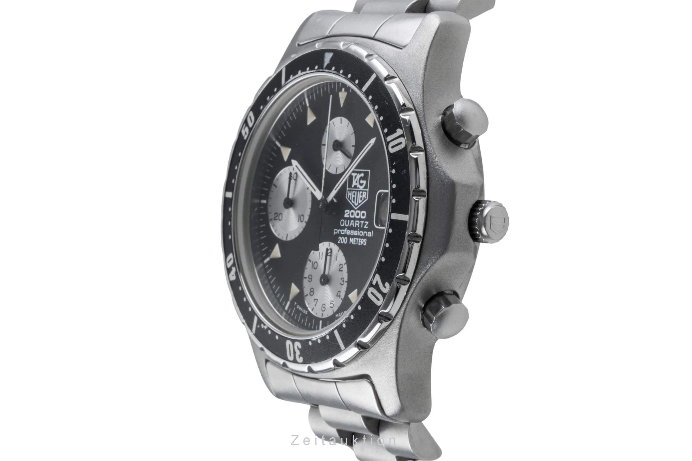 Tag Heuer 2000 chronograph steel quartz men's watch 273.006 Vintage  [2502227] - Image 7