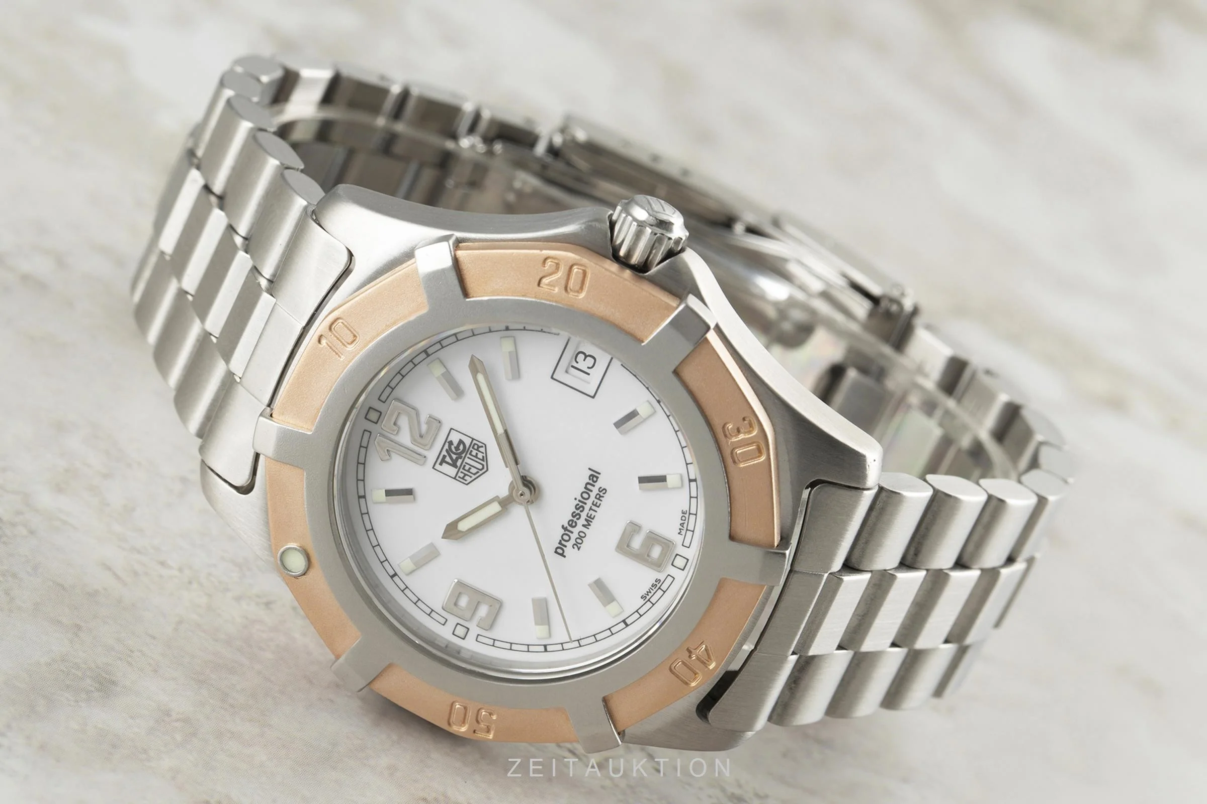 Tag Heuer 2000 tantalum / gold quartz men's watch WN1150  [2105346] - Image 3