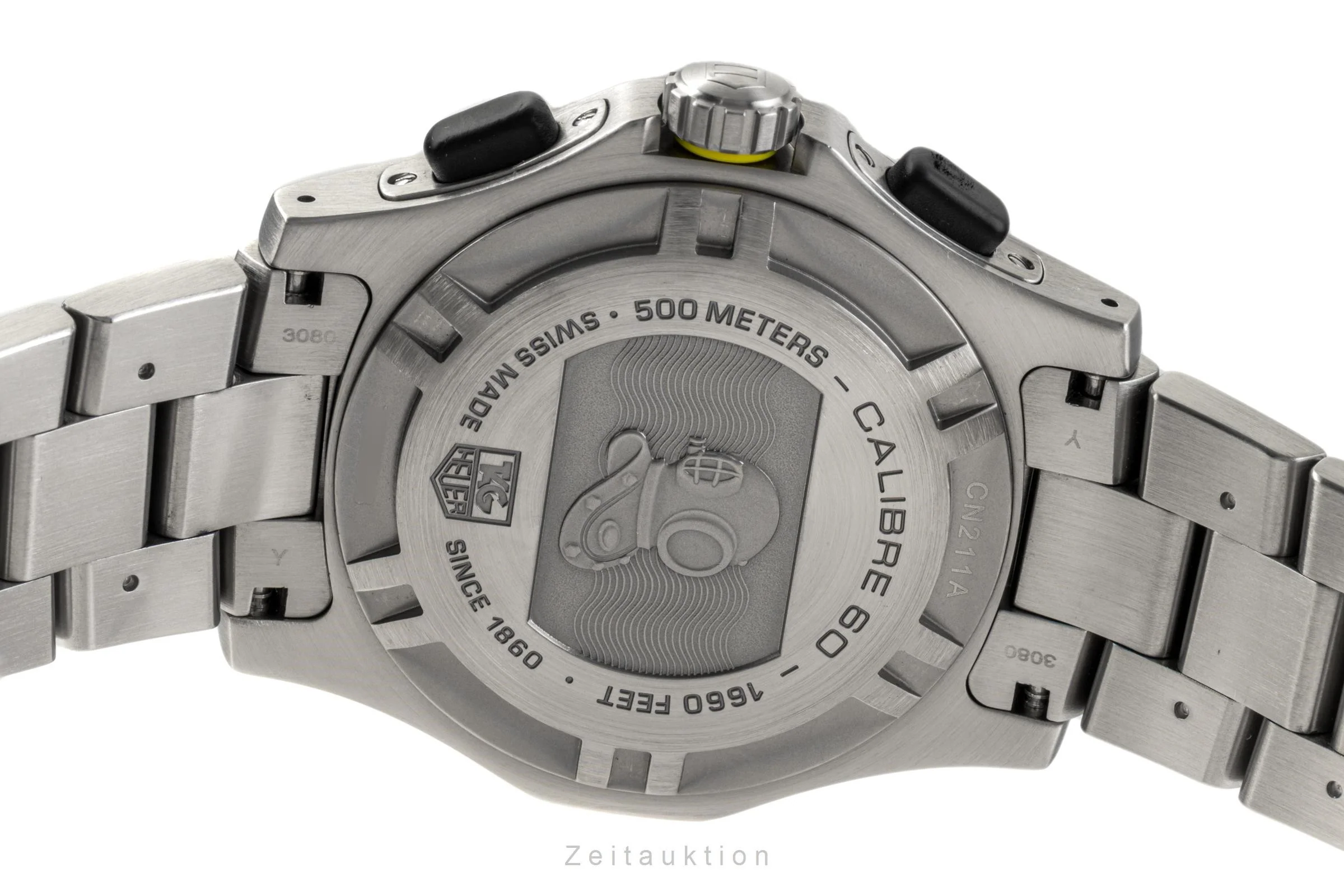 Tag Heuer Aquagraph chronograph steel automatic men's watch CN211A  [2206770] - Image 10