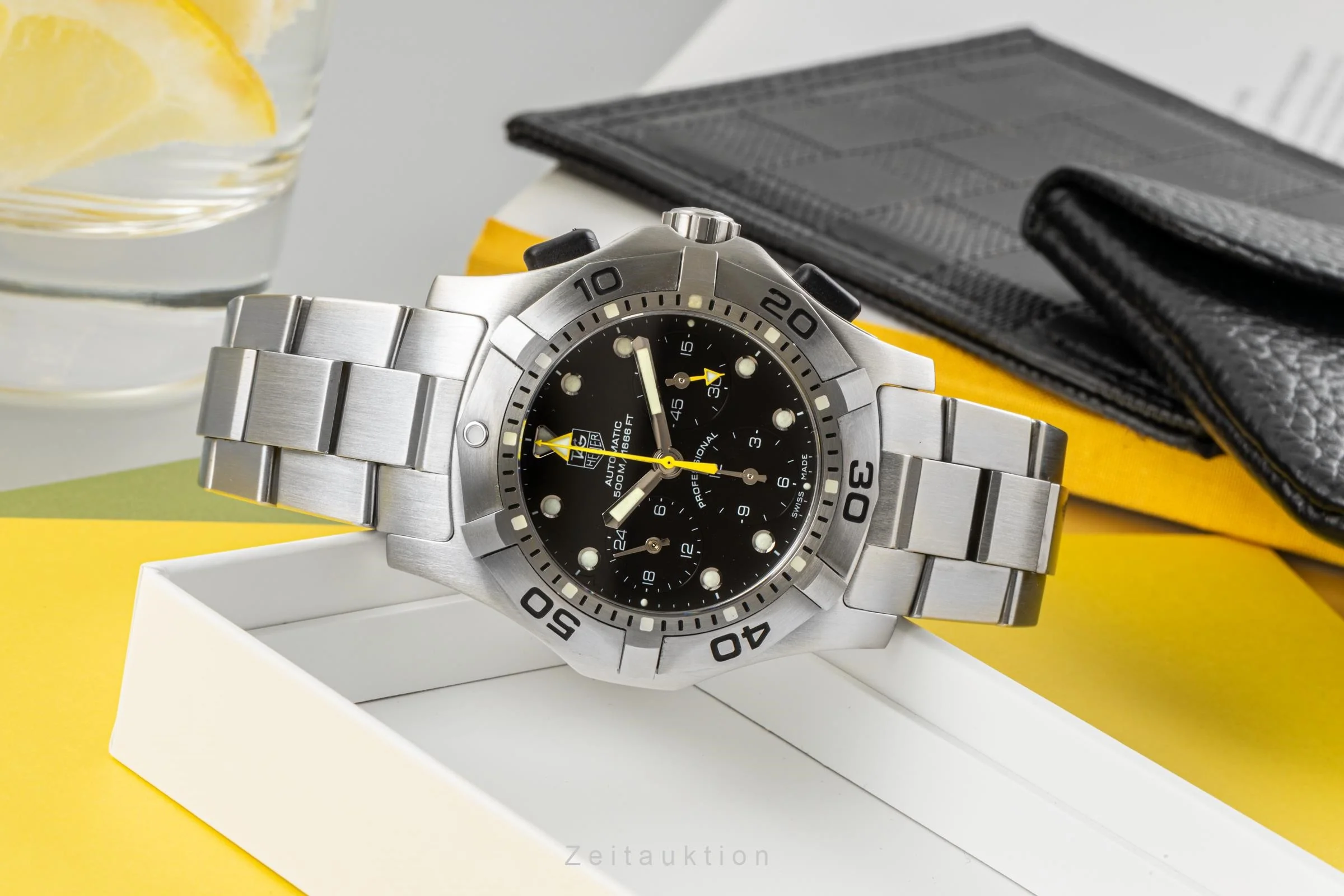 Tag Heuer Aquagraph chronograph steel automatic men's watch CN211A  [2206770] - Image 2