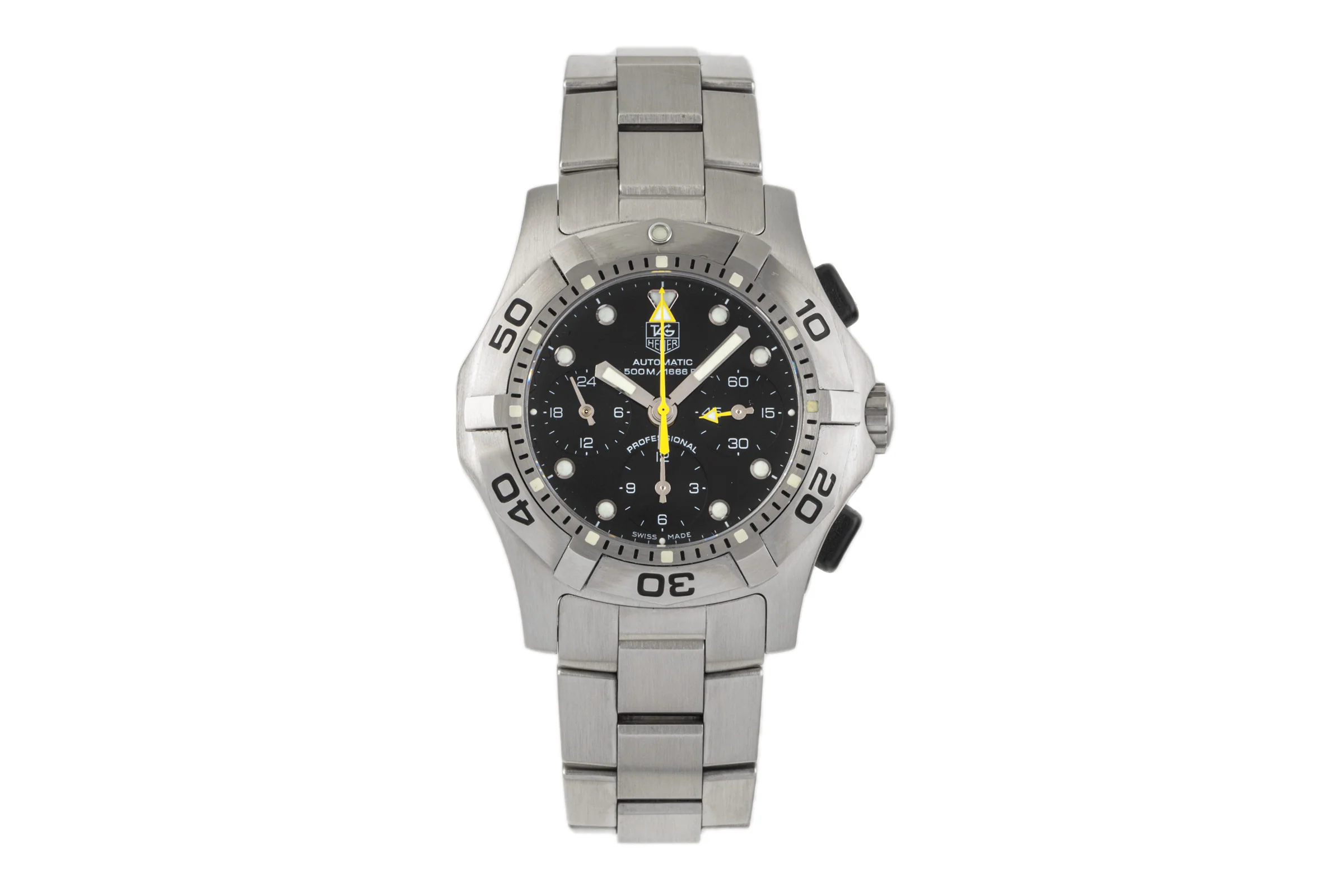Tag Heuer Aquagraph chronograph steel automatic men's watch CN211A  [2206770] - Image 4